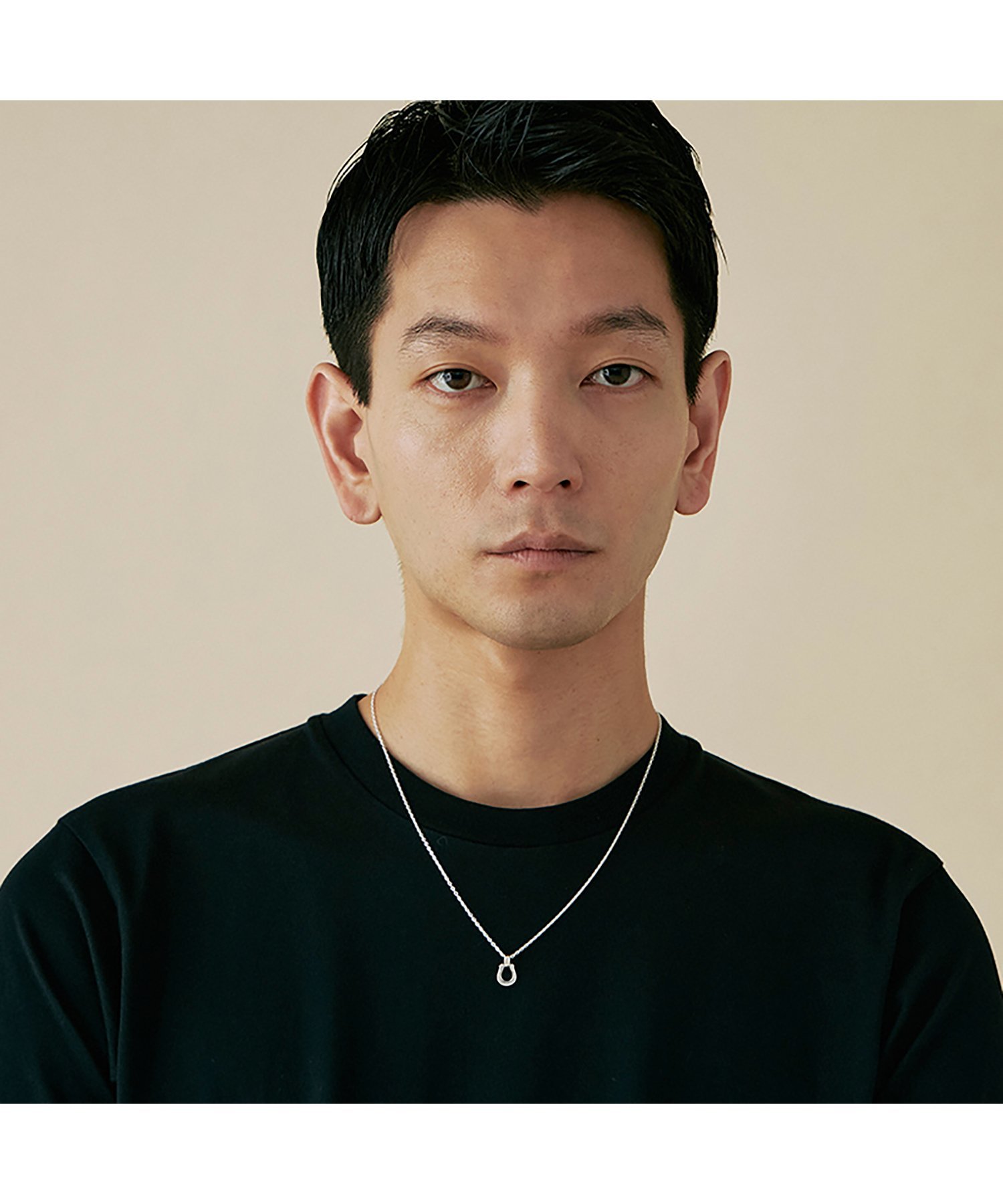 SYMPATHY OF SOUL｜【ブランド公式】Sホースシューネックレス 45cm