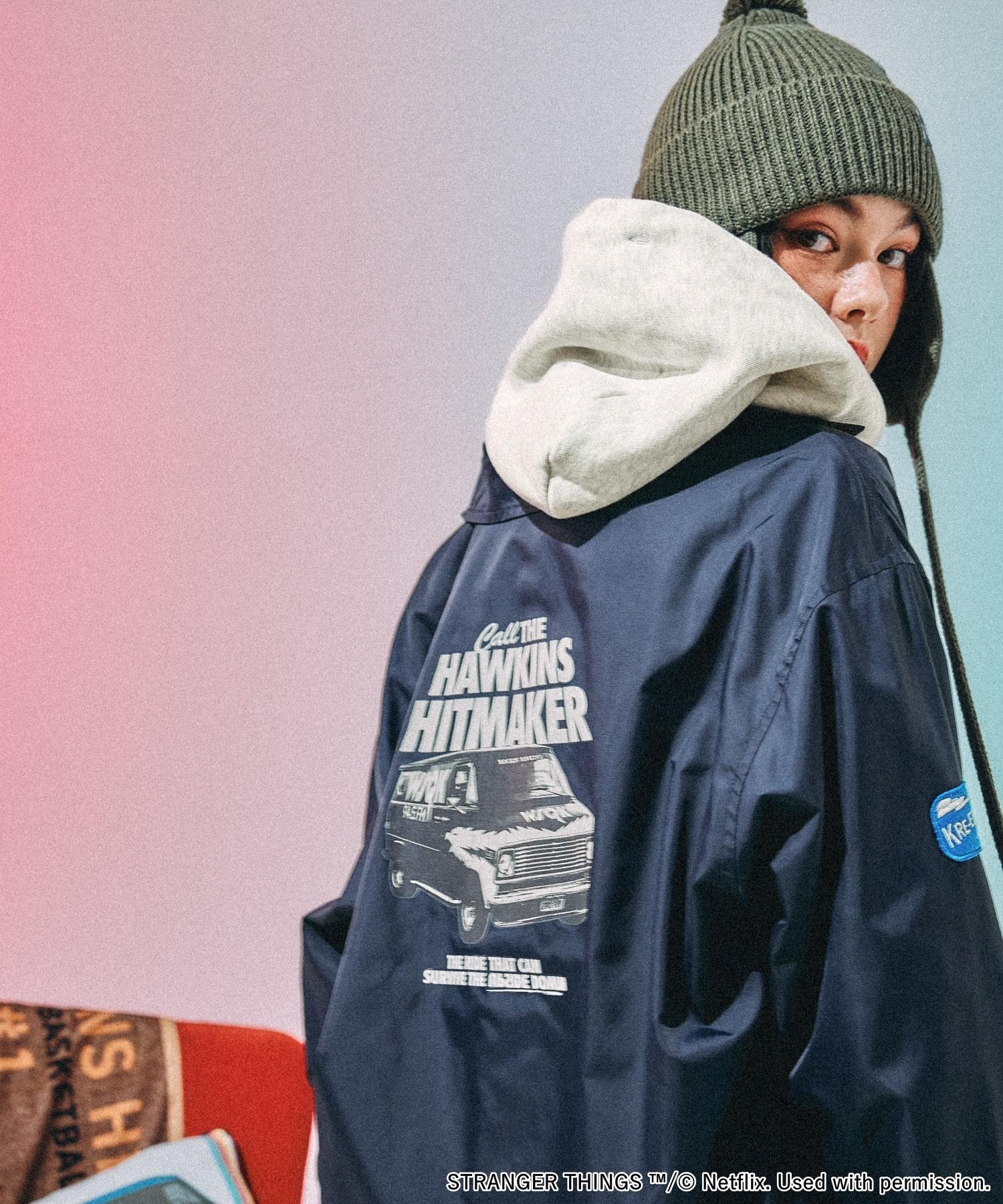 niko and ｜【STRANGER THINGS】コラボ アソートコーチジャケット