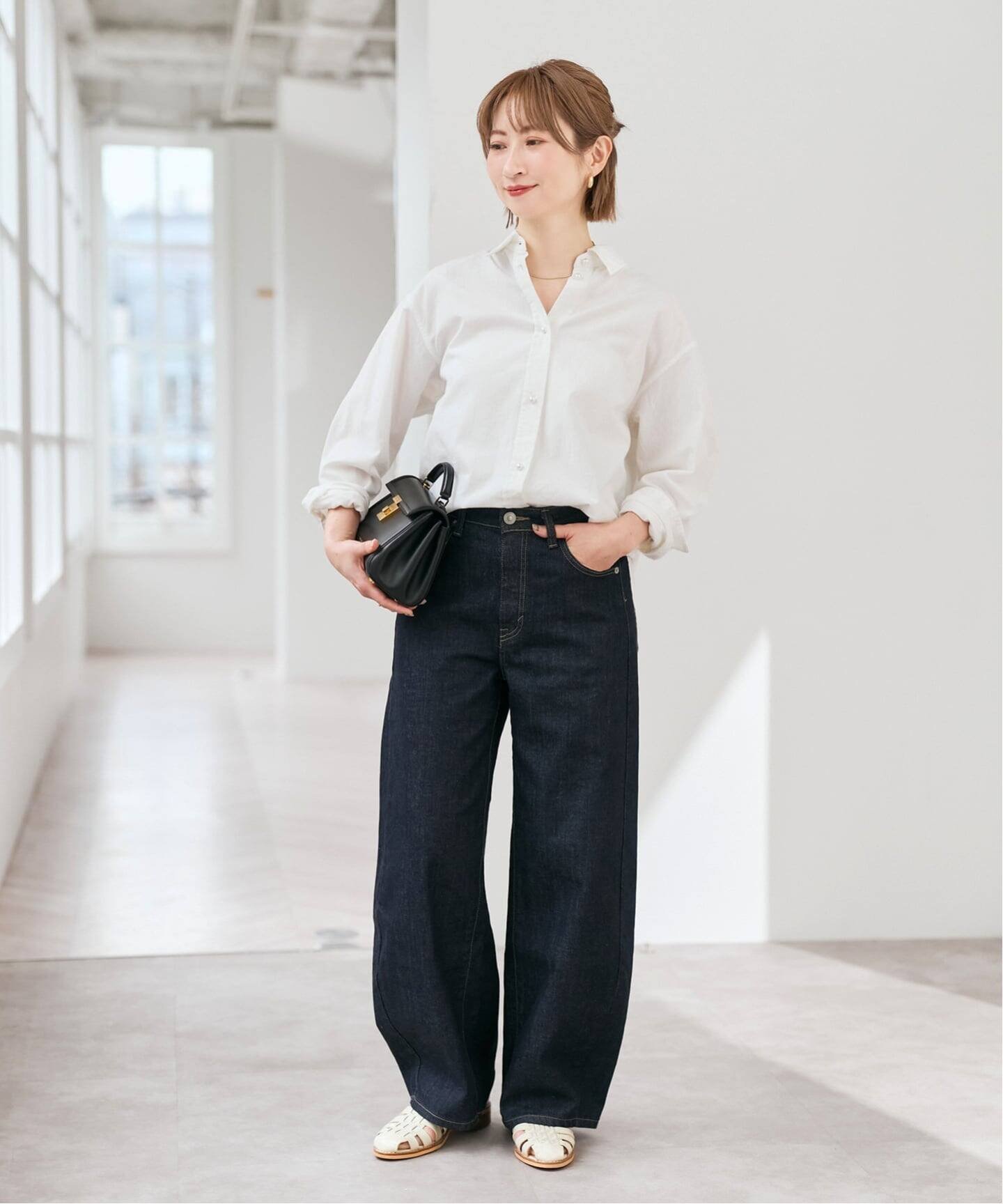 Spick & Span｜コットンパールボタンシャツ | Rakuten Fashion(楽天