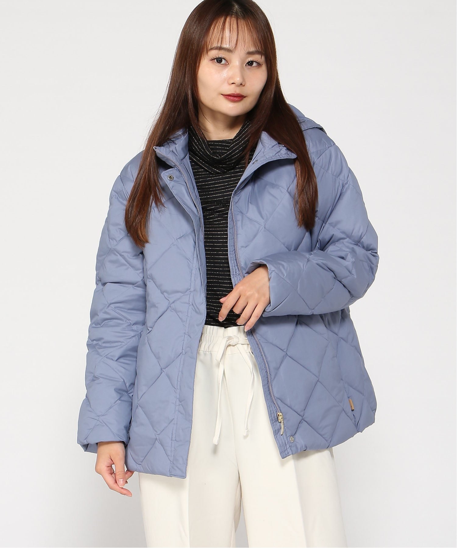 CROCODILE｜(W)2WAYフード ダウンジャケット | Rakuten Fashion(楽天