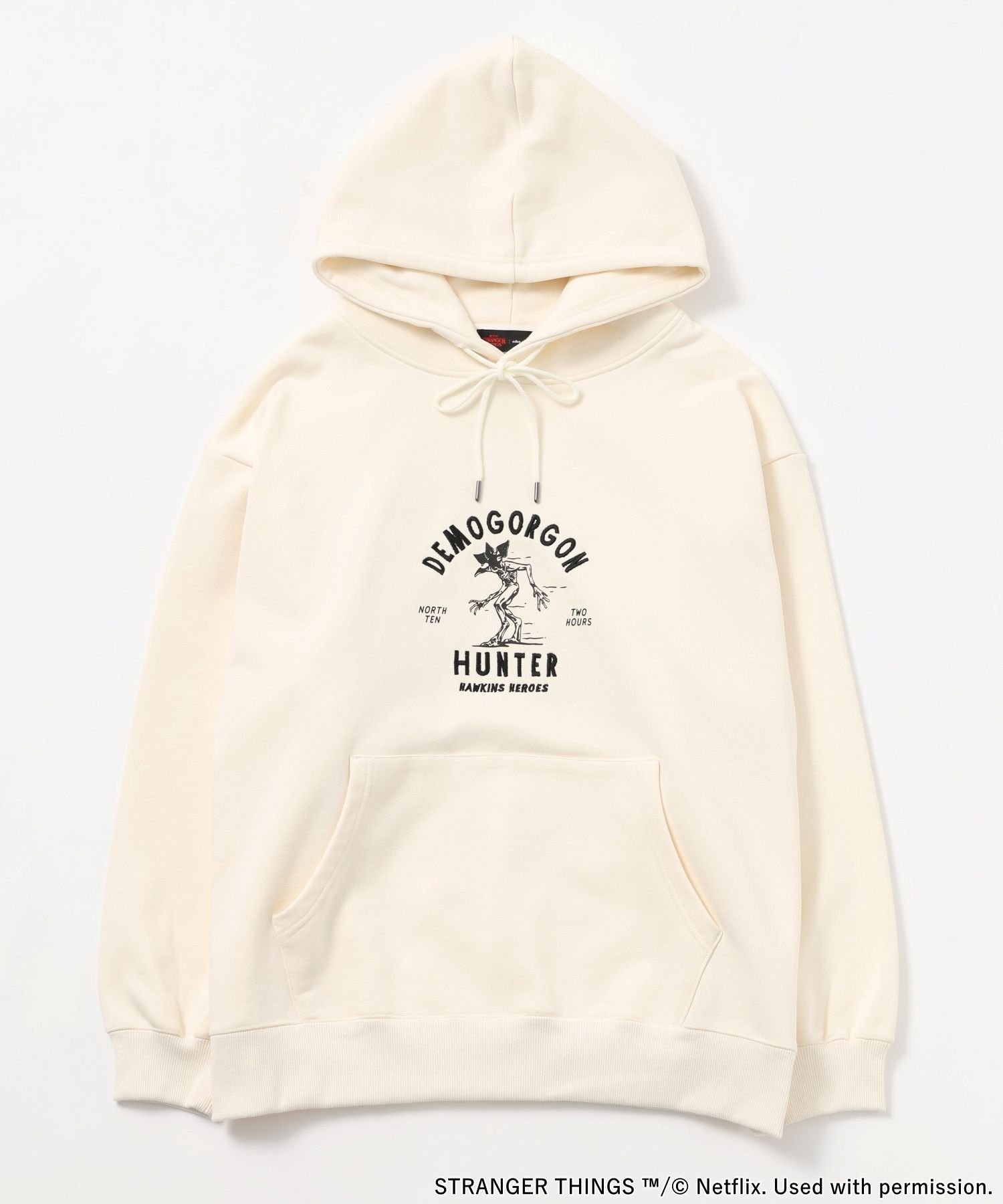 niko and ｜【STRANGER THINGS】コラボグラフィックパーカー