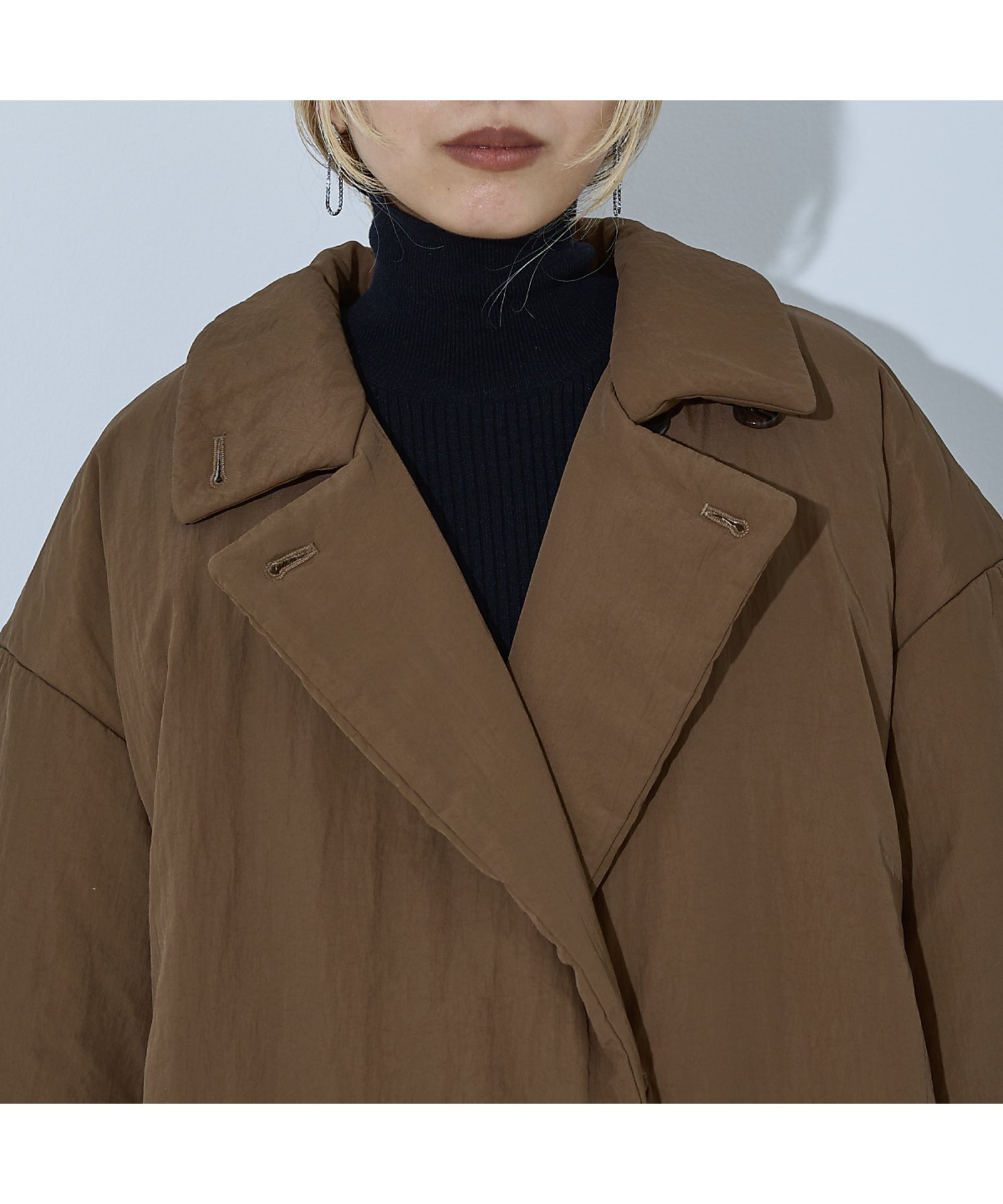 NOMINE｜3WAYカラー中綿ロングコート | Rakuten Fashion(楽天