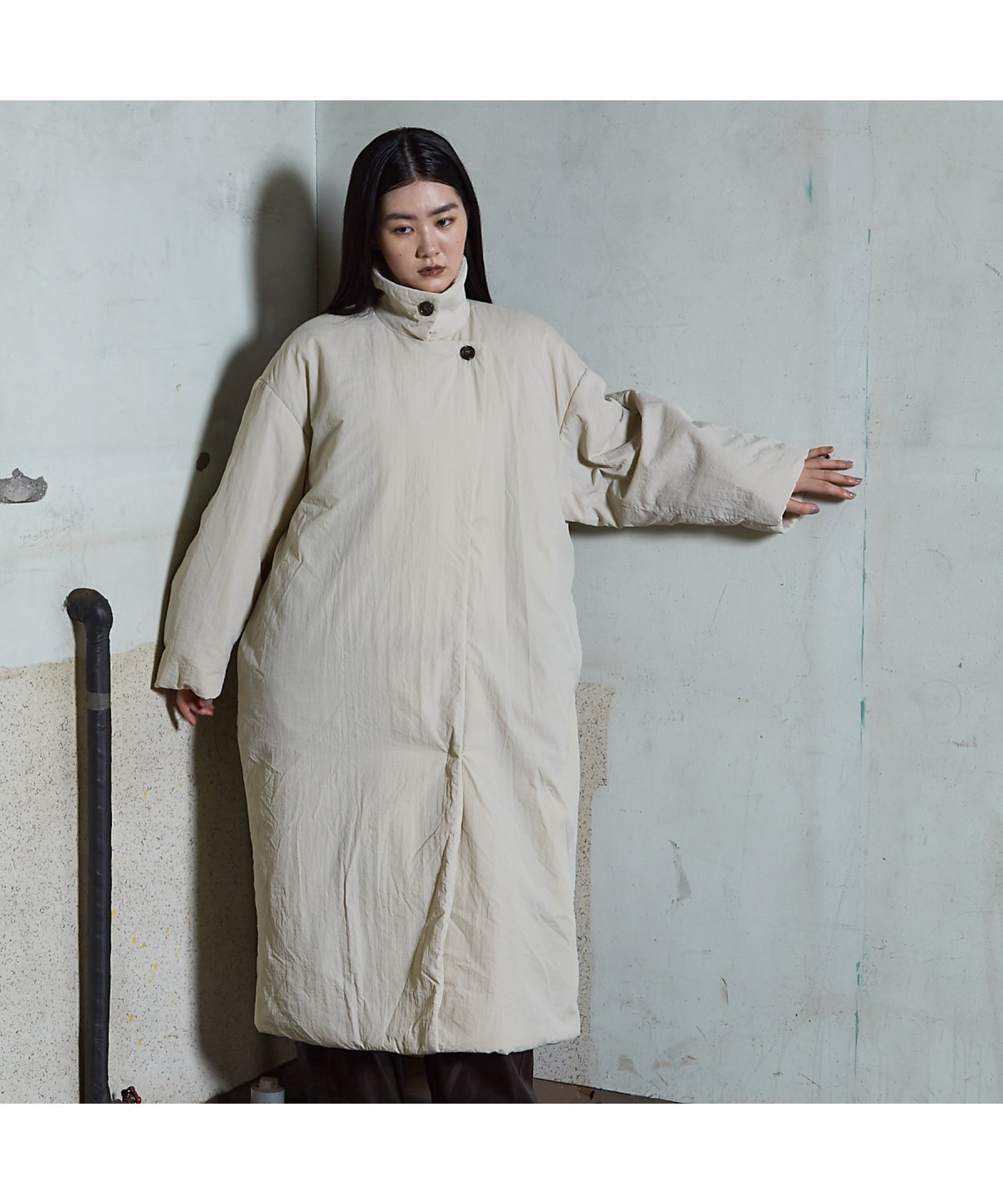 NOMINE｜3WAYカラー中綿ロングコート | Rakuten Fashion(楽天