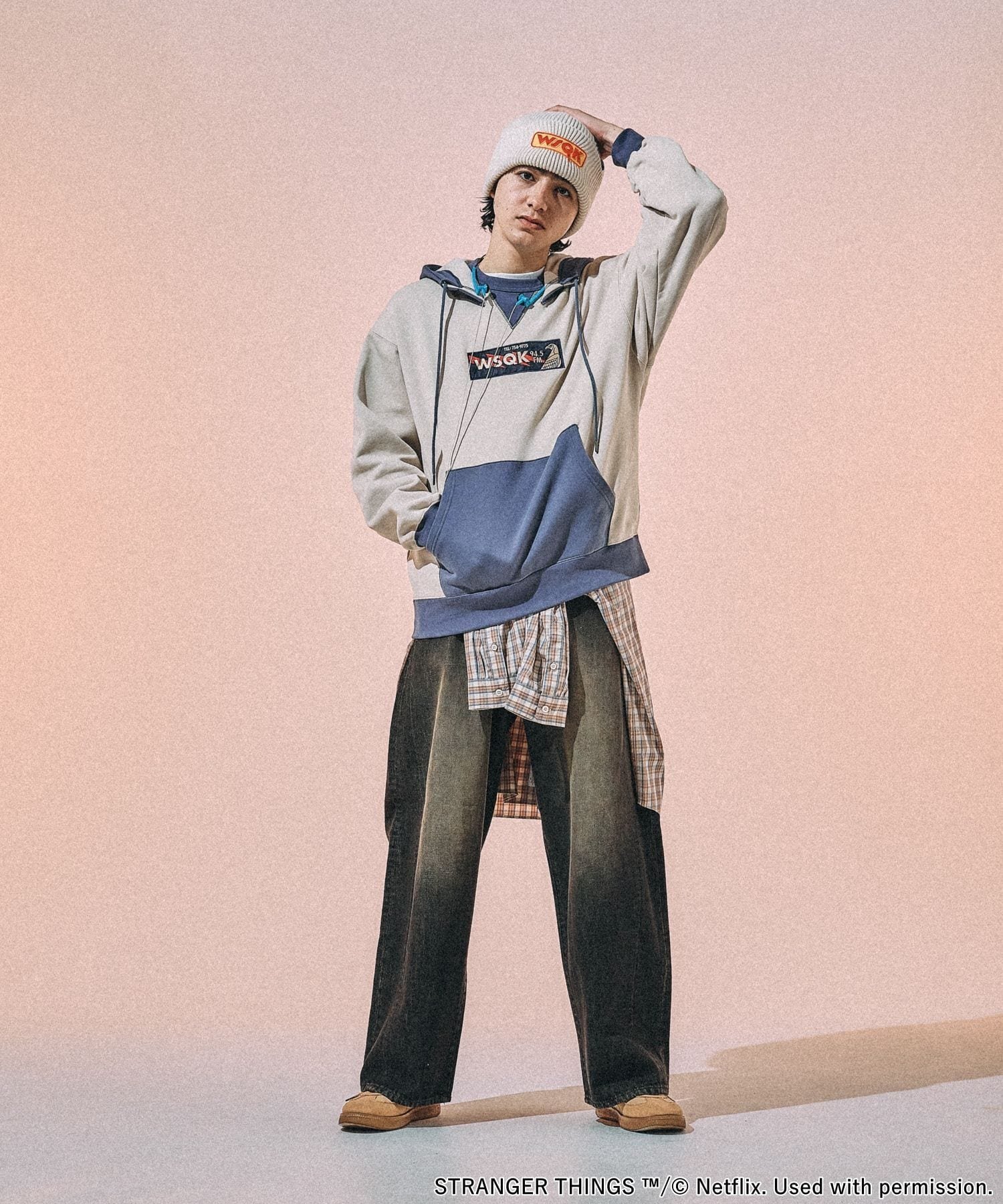 niko and ｜【STRANGER THINGS】コラボ配色パーカー | Rakuten