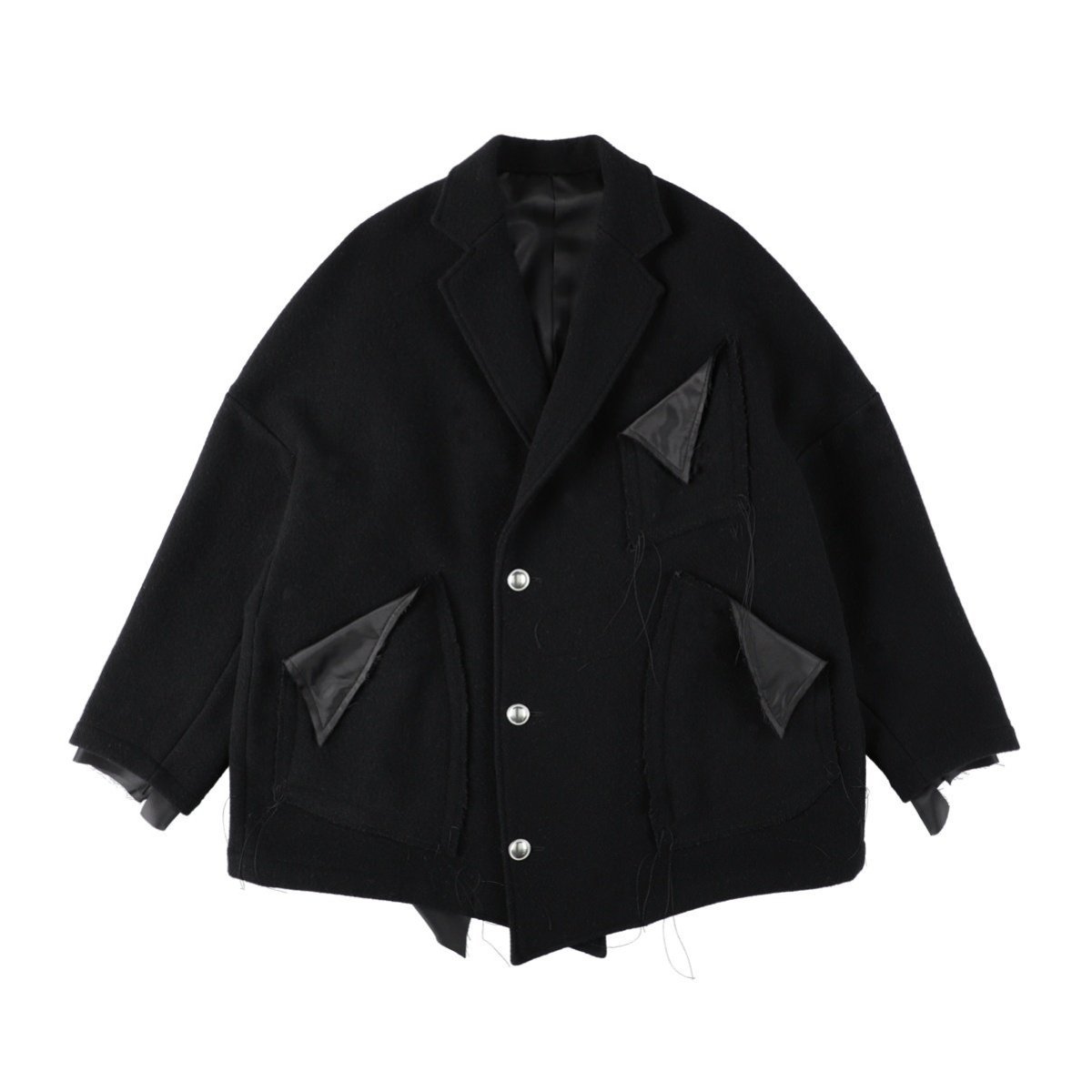 sulvam｜【25AW】<sulvam>ショートブロークンコート | Rakuten Fashion