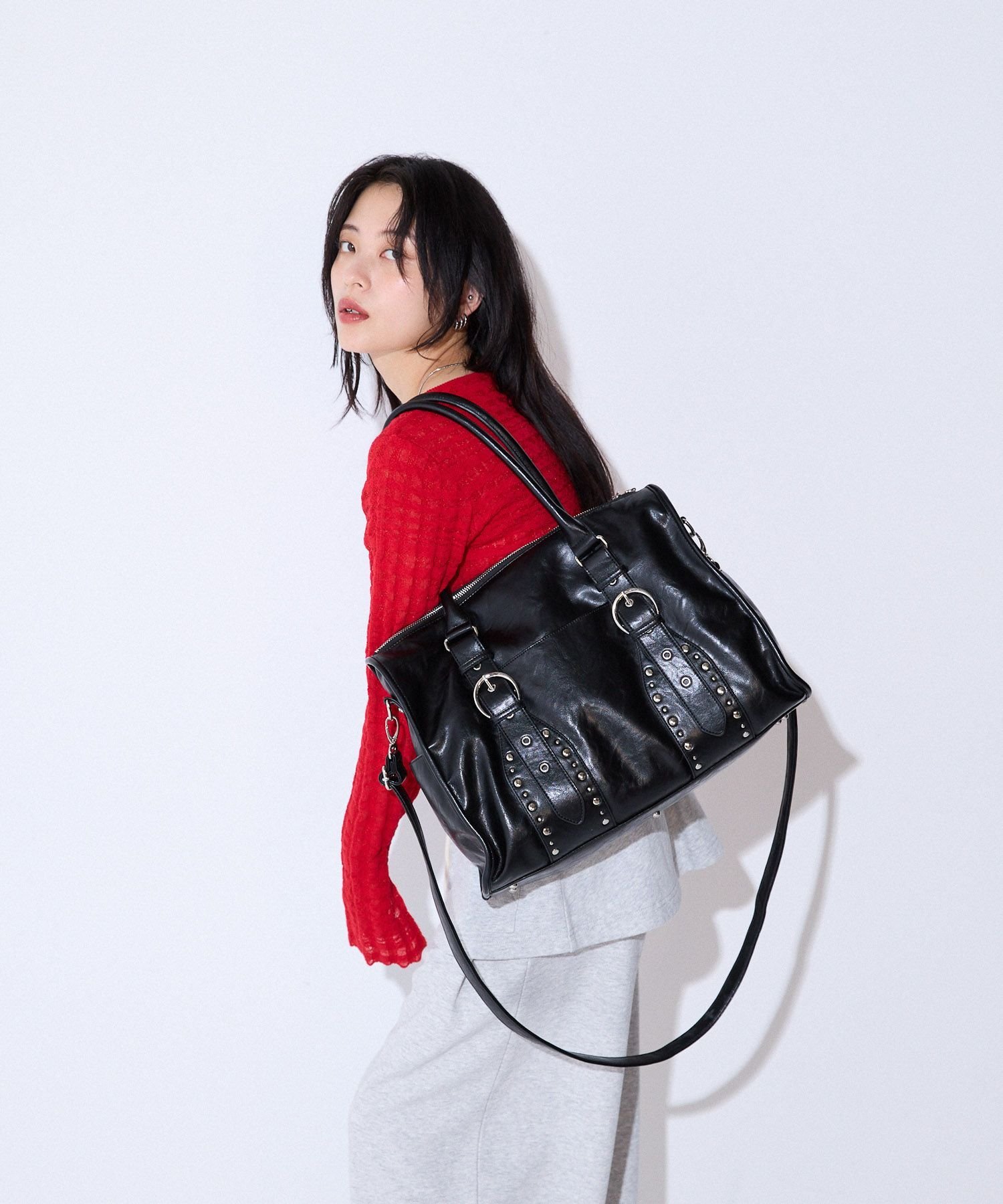 JEANASIS｜アンティークスタッズトート | Rakuten Fashion(楽天