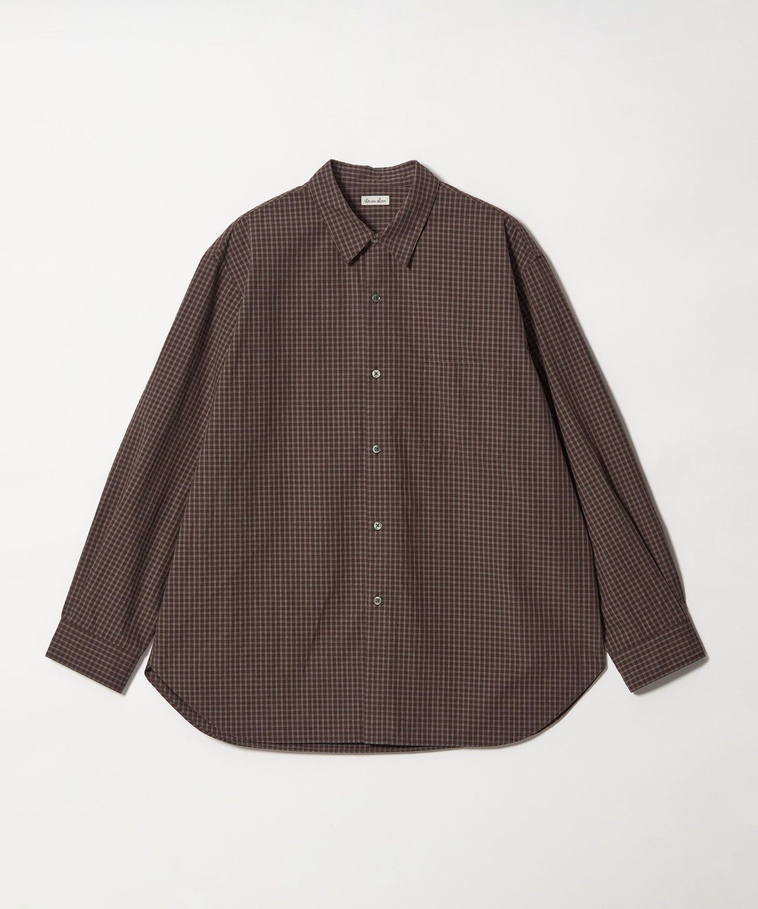 BEAUTY&YOUTH UNITED ARROWS｜<Steven Alan> ポプリン グラフチェック