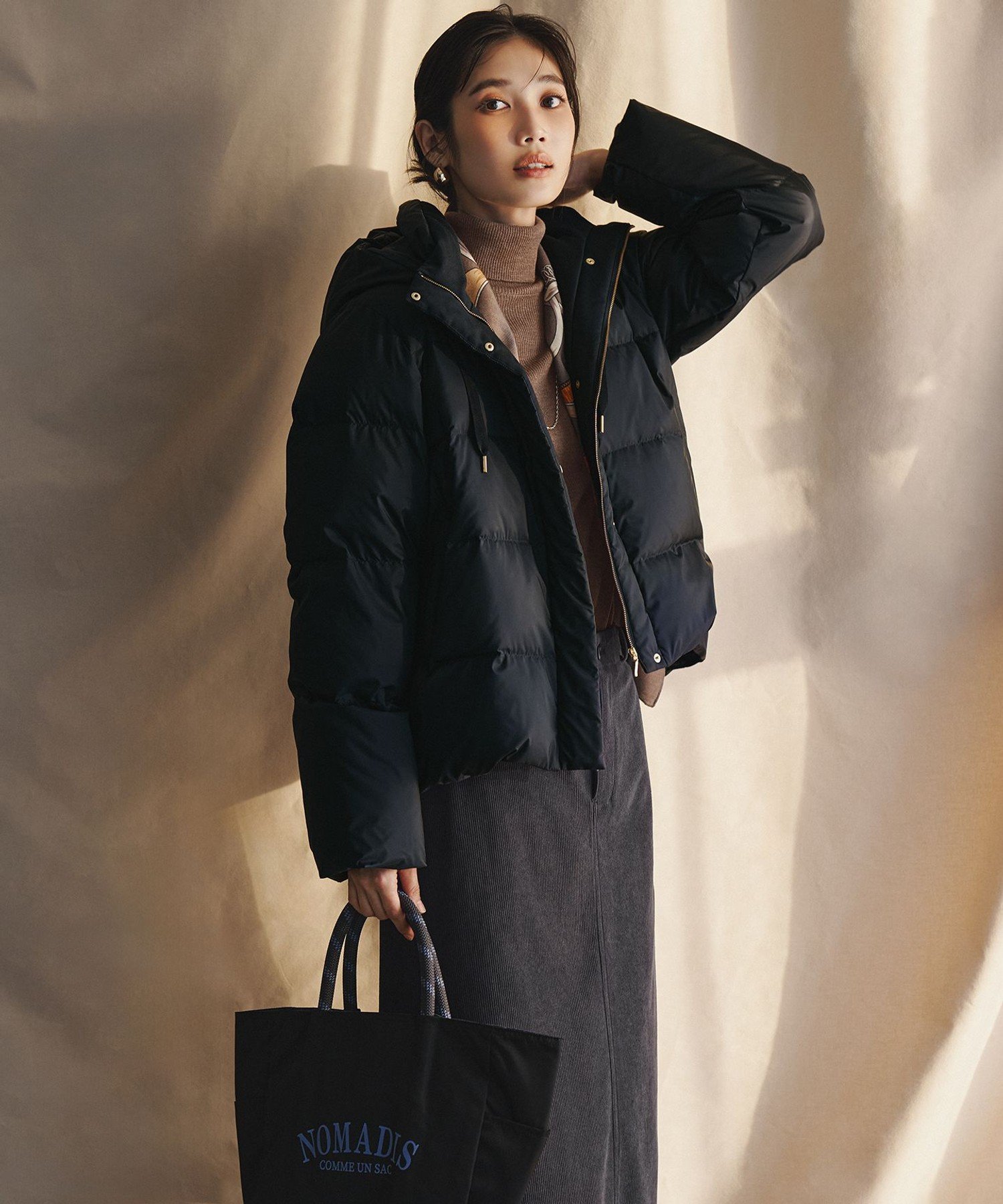 23区｜【滝沢眞規子さん着用/VERY掲載】シレータフタ コンパクト