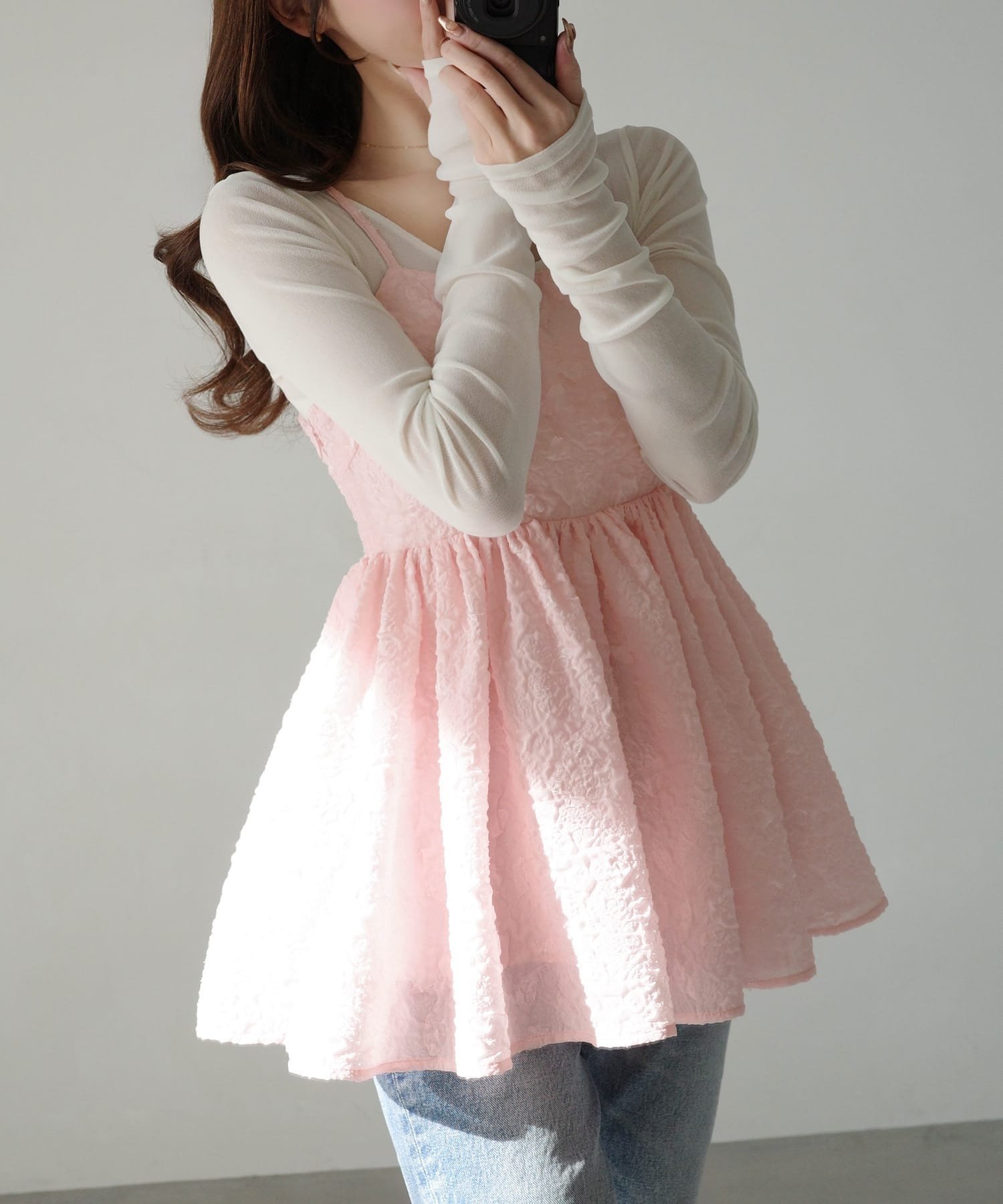 レディースのキャミソール(ピンク/桃色)アイテム一覧 | Rakuten