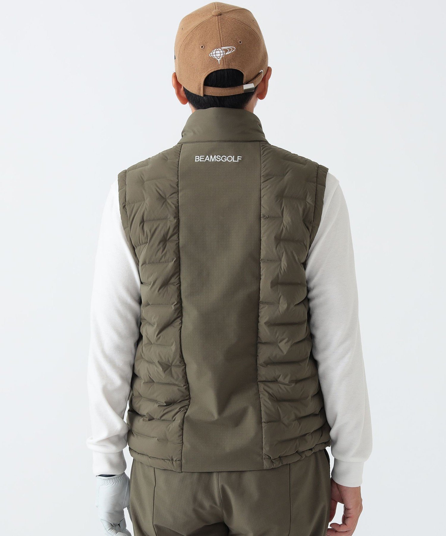 BEAMS GOLF｜PURPLE LABEL / 接結ダウンベスト | Rakuten Fashion(楽天