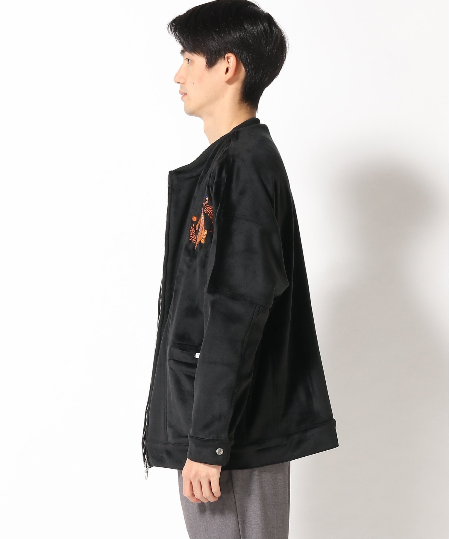 rehacer｜rehacer:Dolman Wide Souvenir Jacket | Rakuten Fashion