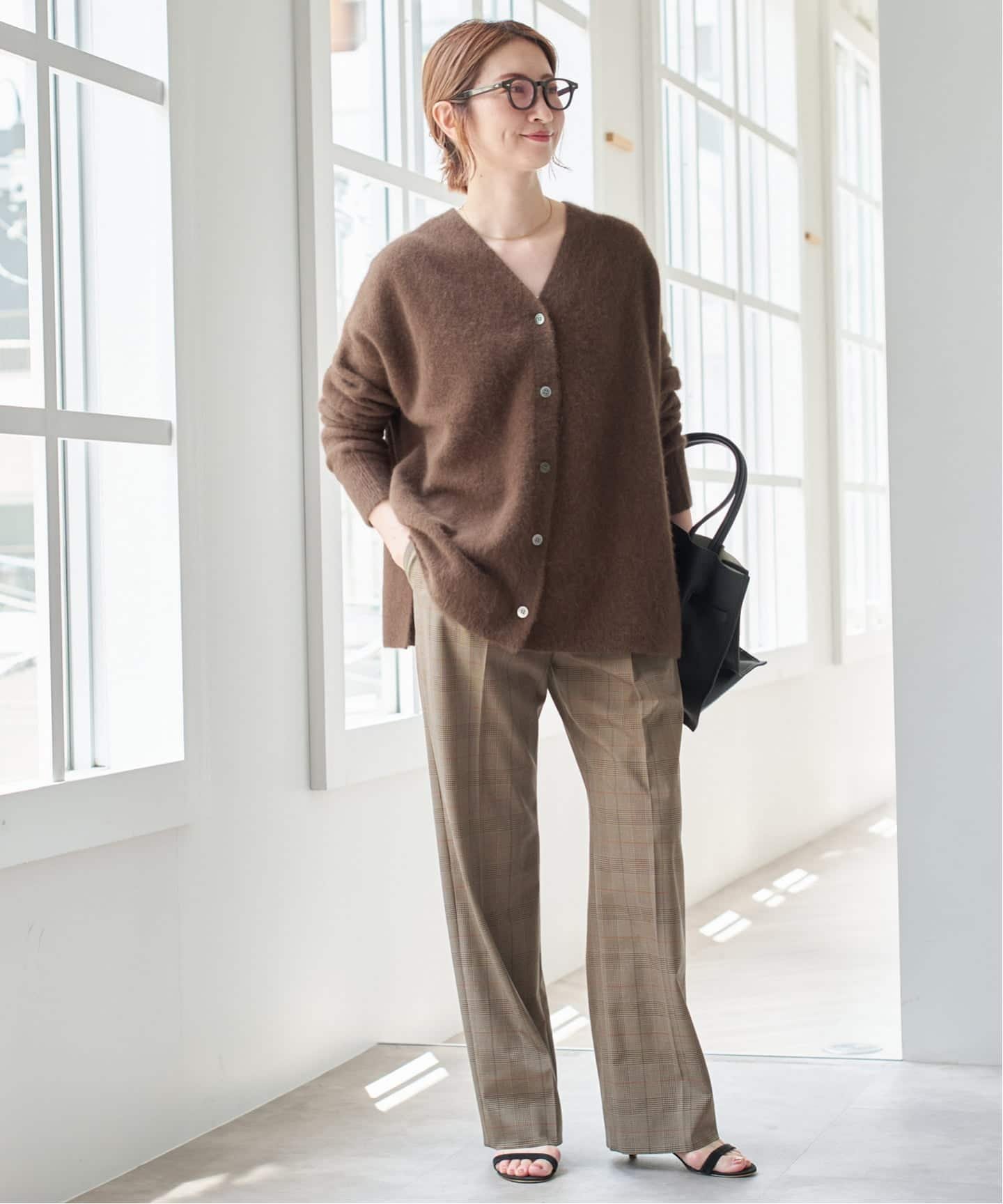 Spick & Span｜フォックスウールミックス2WAYカーディガン | Rakuten