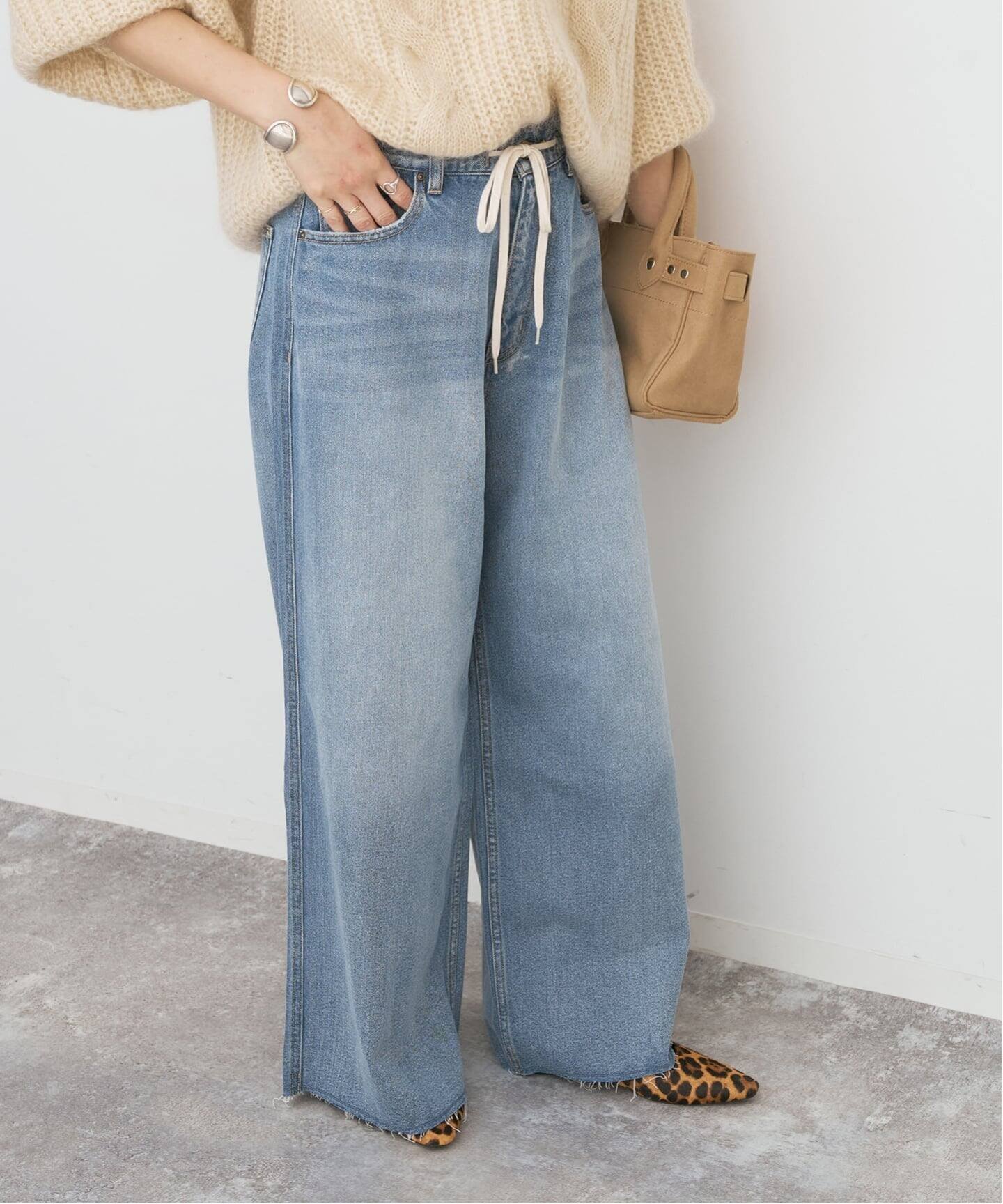 Spick & Span｜5 1/2 12OZ DRAWSTRINGDENIM | Rakuten Fashion(楽天