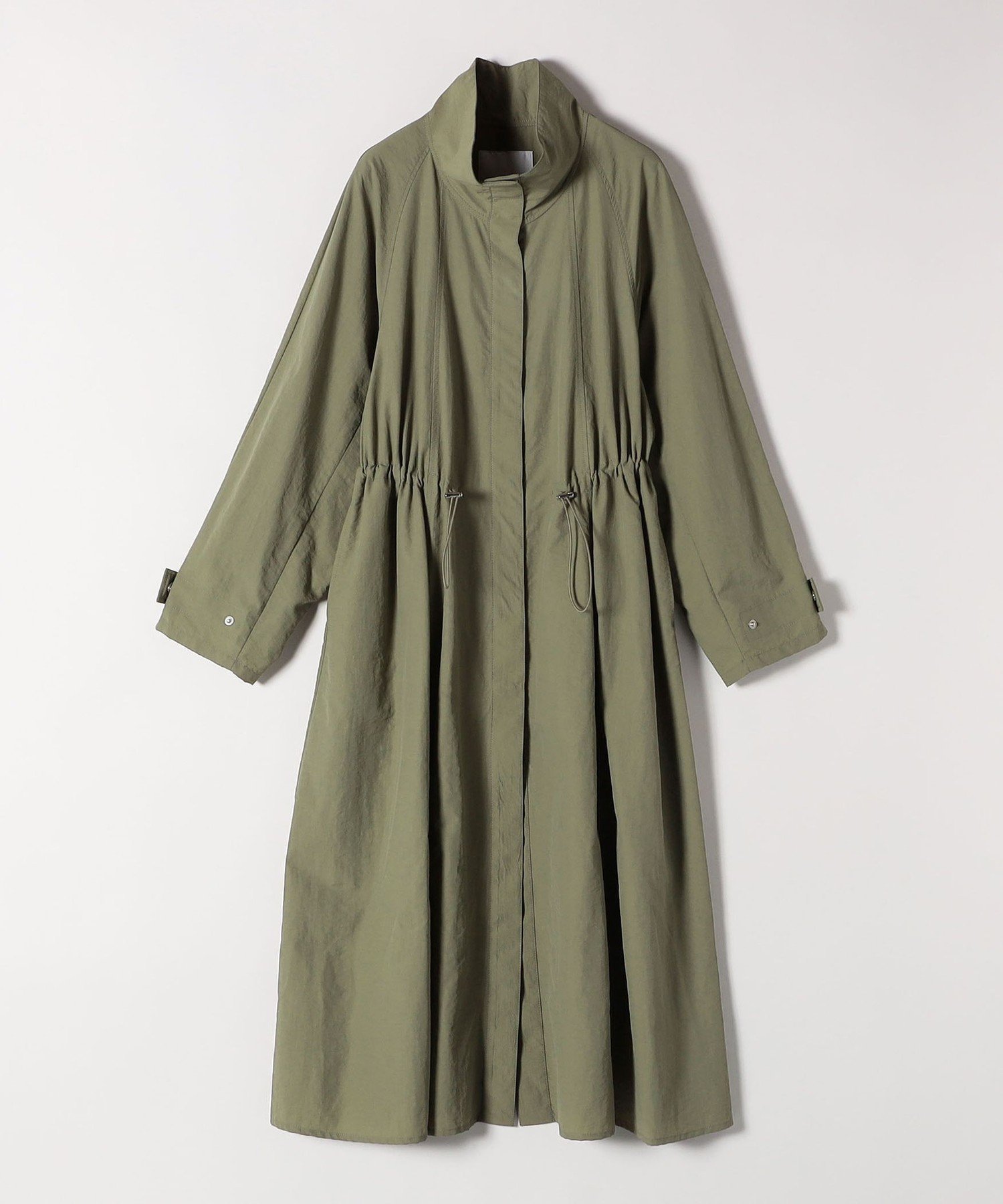 【shiro】quarancielスタンドカラーコート 新品未使用タグ付き quaranciel コート アウター quaranciel:「洗濯機可能」ライト