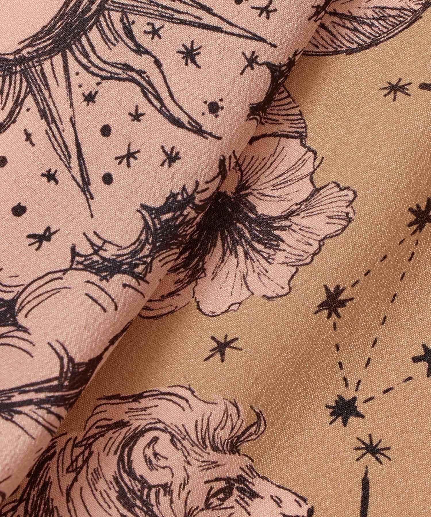 ANAYI｜コンスティレーションプリントボウタイブラウス | Rakuten