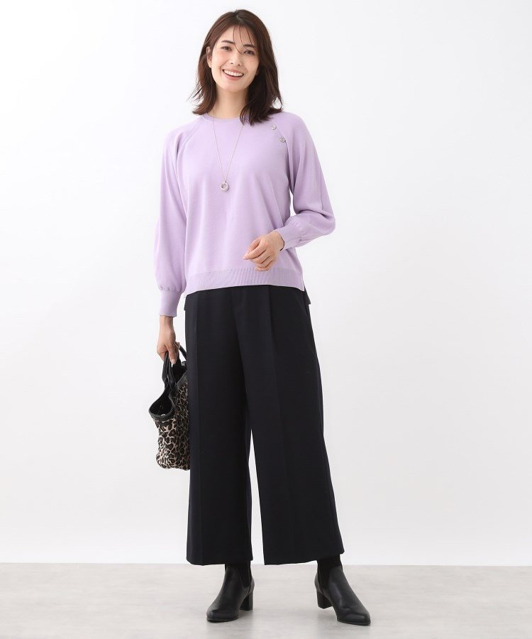 Reflect｜【ゆったり着られる◎】ラグランスリーブニット | Rakuten