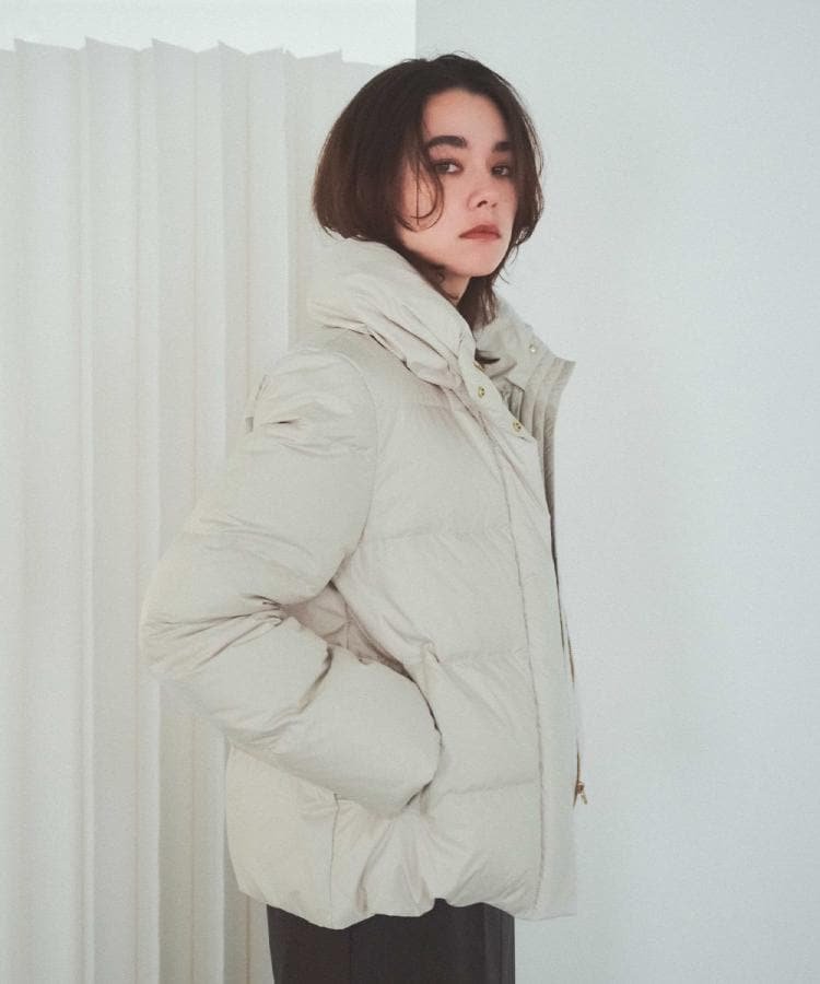 OPAQUE.CLIP｜撥水ショートダウン【防風/抗菌防臭/洗濯機洗い可】《SS