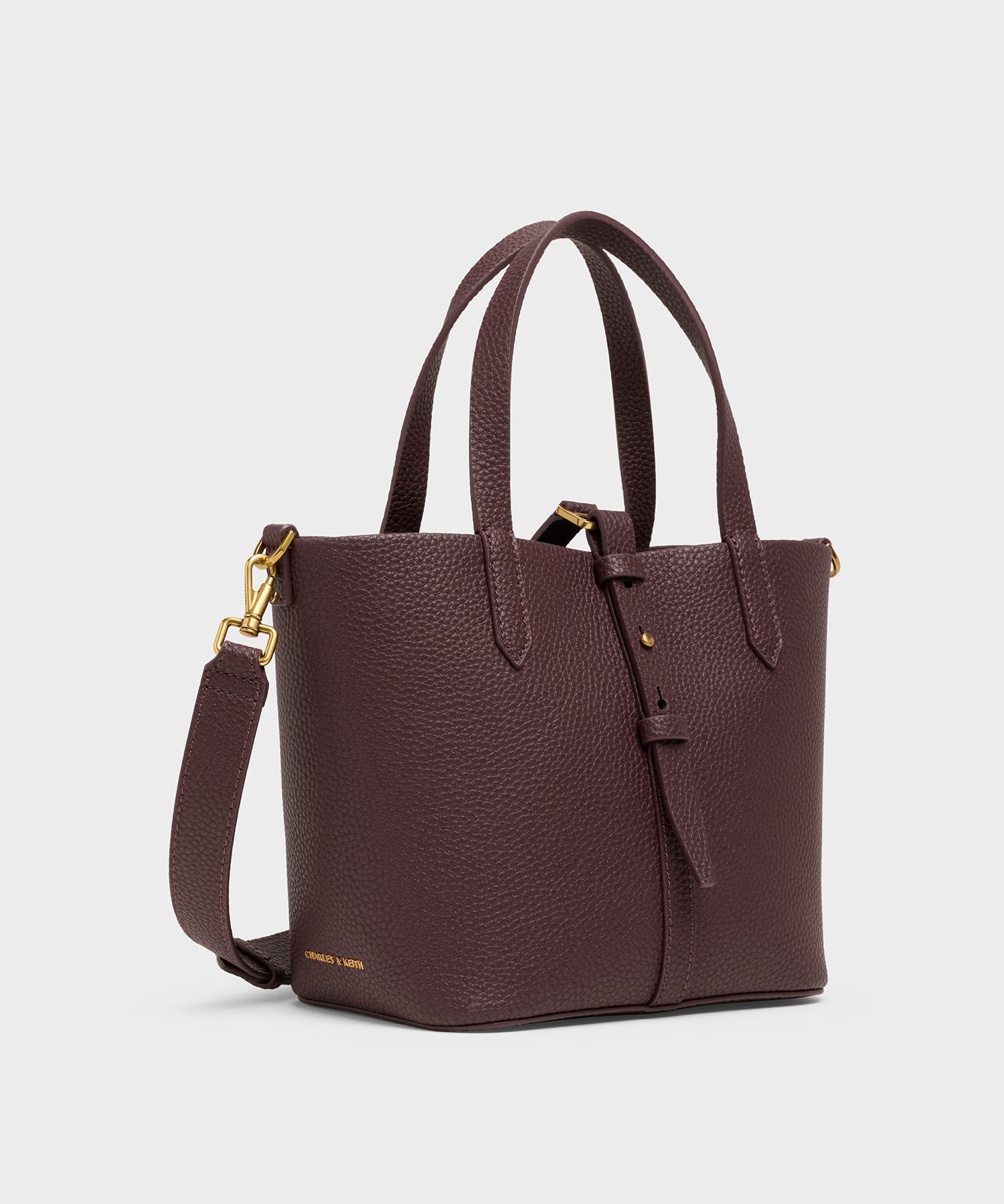 CHARLES & KEITH｜Beryl ベリル リサイクルレザーバケツバッグ