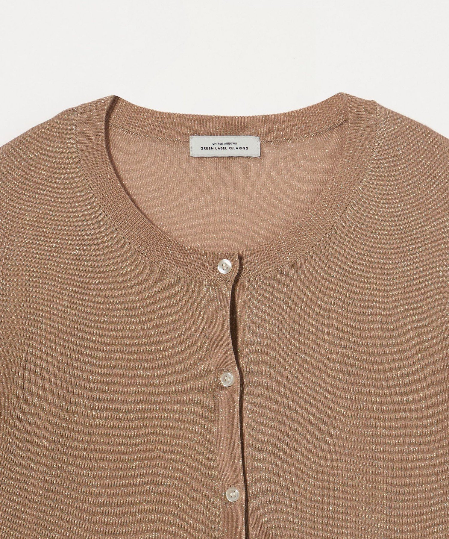 UNITED ARROWS LTD. OUTLET｜オーロララメ ニット カーディガン