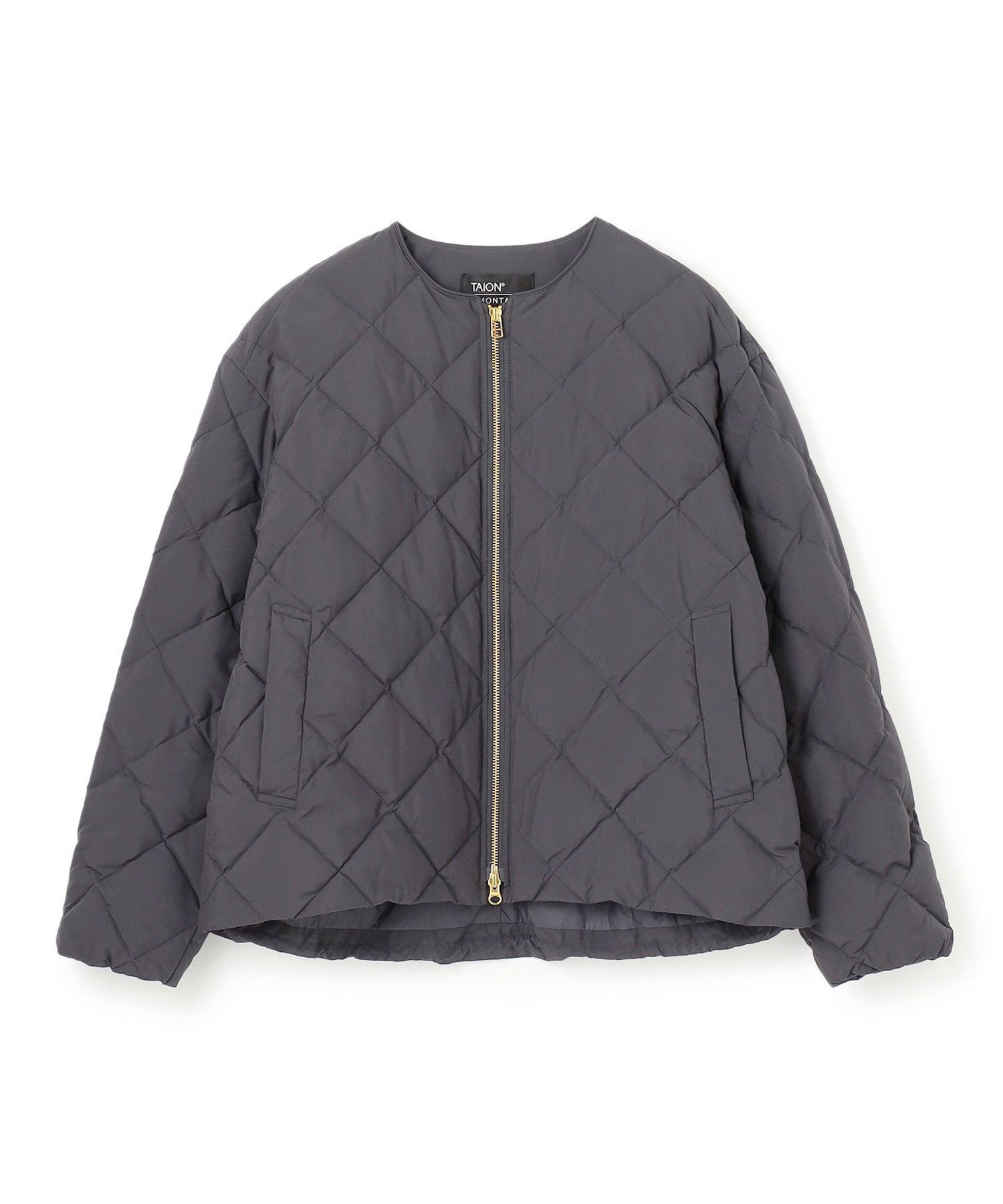 UNFILO｜【TAION×UNFILO】キルティングダウン ショート丈ブルゾン