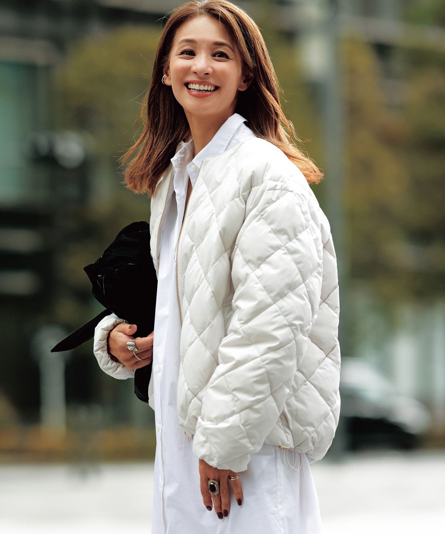 UNFILO｜【TAION×UNFILO】キルティングダウン ショート丈ブルゾン