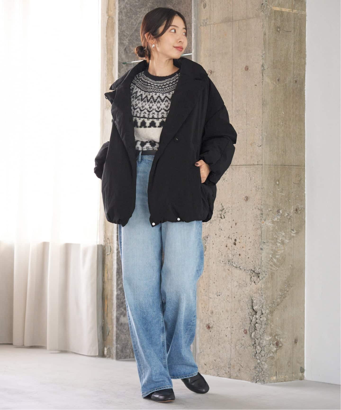 IENA｜《追加2》ARTIROSA撥水テイラーコクーンダウン | Rakuten