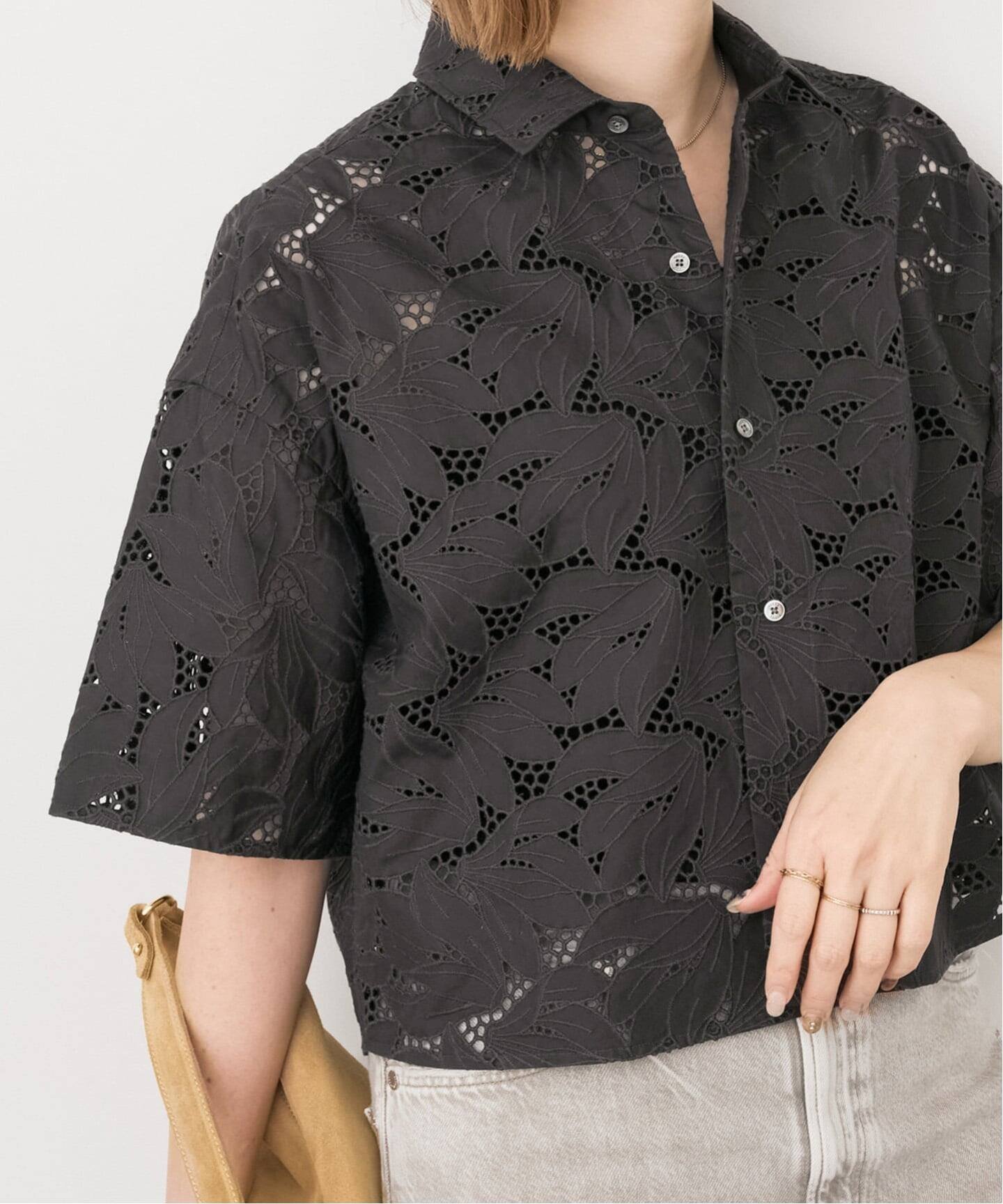 Spick & Span｜TICCA / ティッカ 別注レース半袖シャツ* | Rakuten