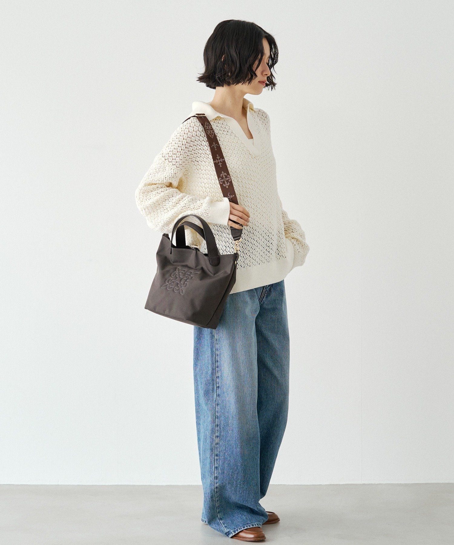 russet｜【20%ポイントバック】コーデュラナイロン2WAYミニトート