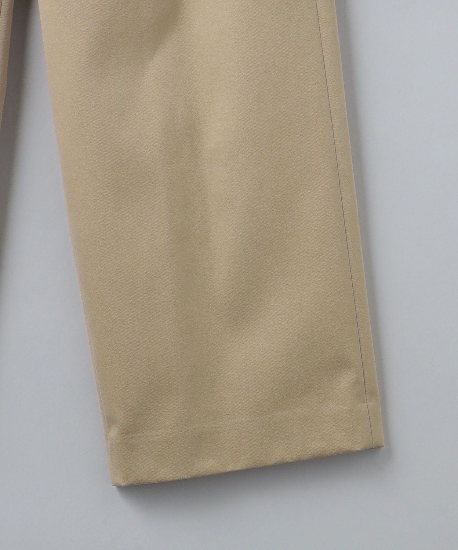 6(ROKU)　コットン チノ ワイド パンツ 6(ROKU)＞コットン チノ パンツ ブラック