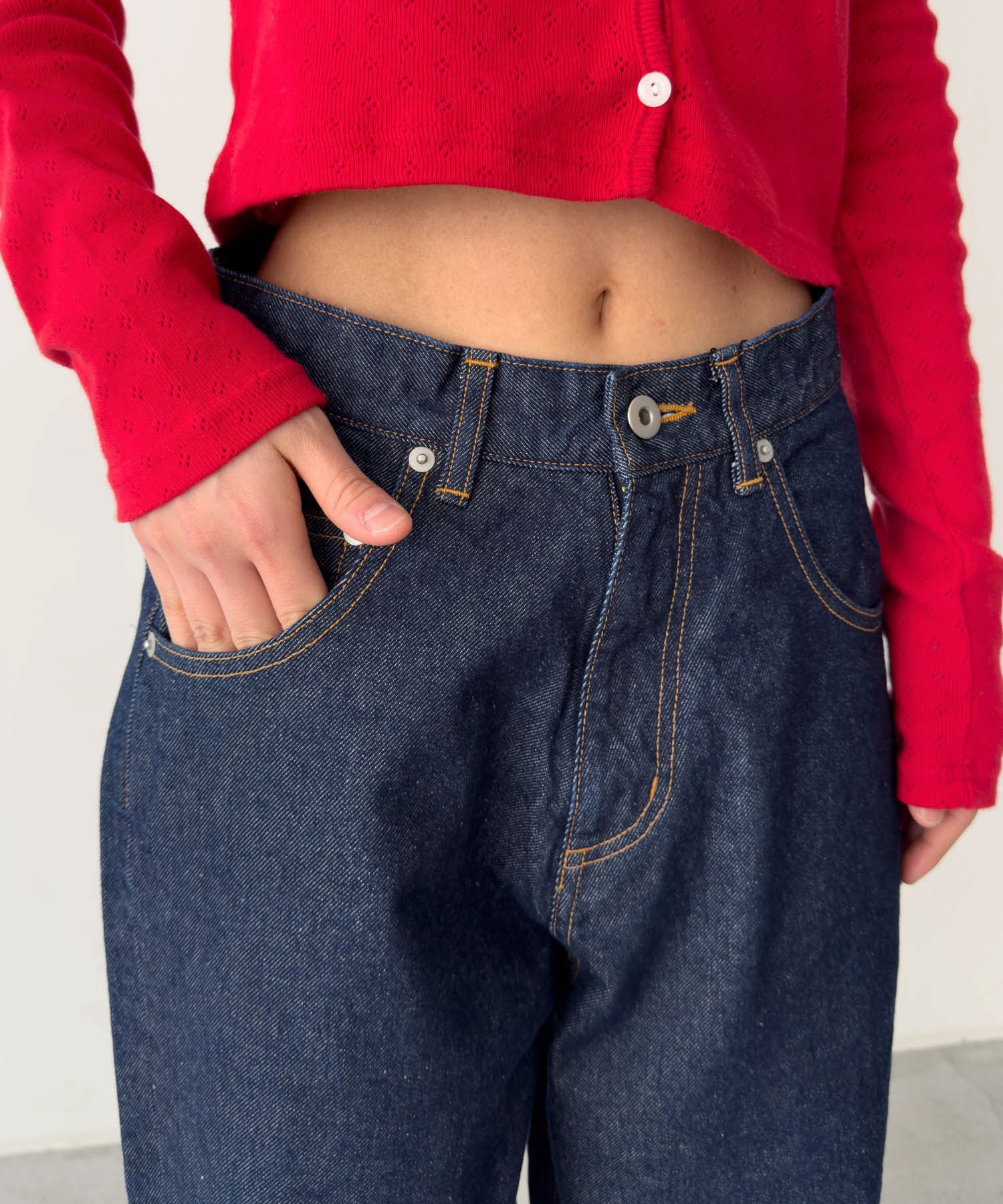 CANAL JEAN｜choice_cnl テーパードデニムパンツ | Rakuten Fashion