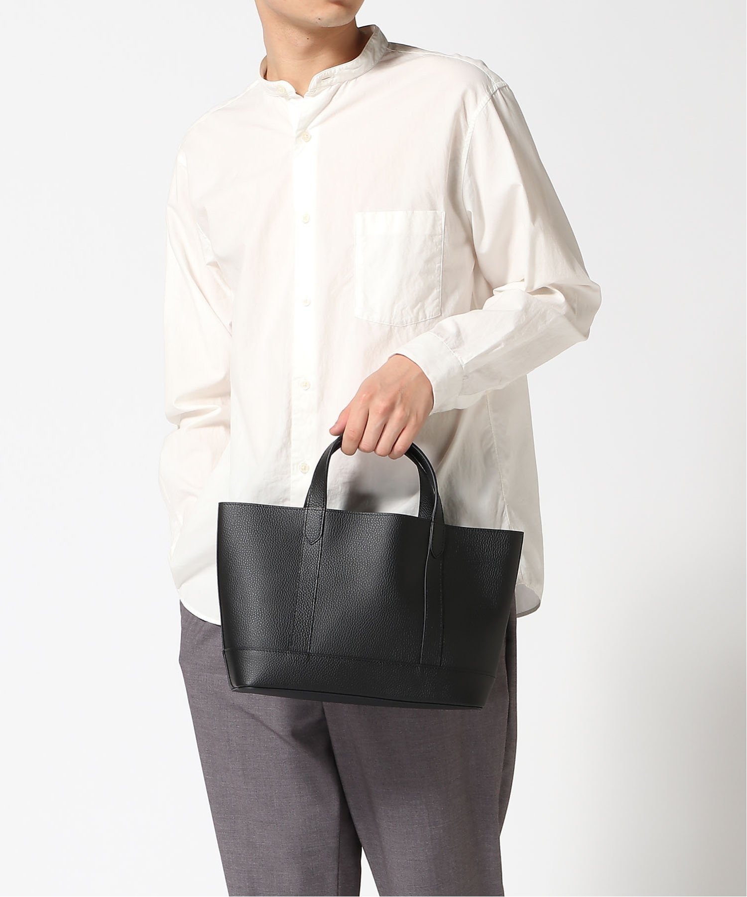 BARNEYS NEW YORK｜(U)レザー トートバッグ ミニ | Rakuten Fashion