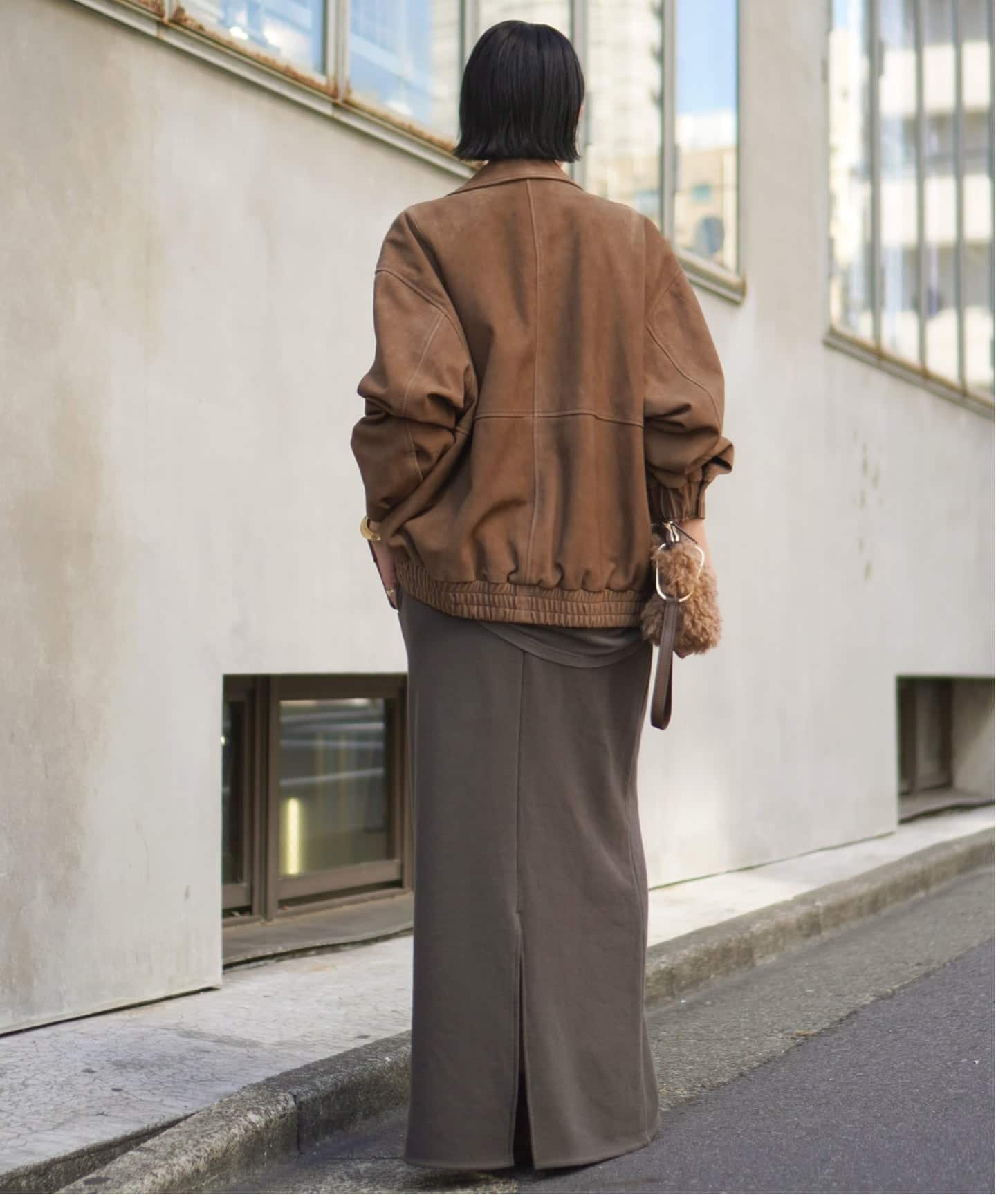 AP STUDIO｜ウールミックススウェットスカート | Rakuten Fashion(楽天