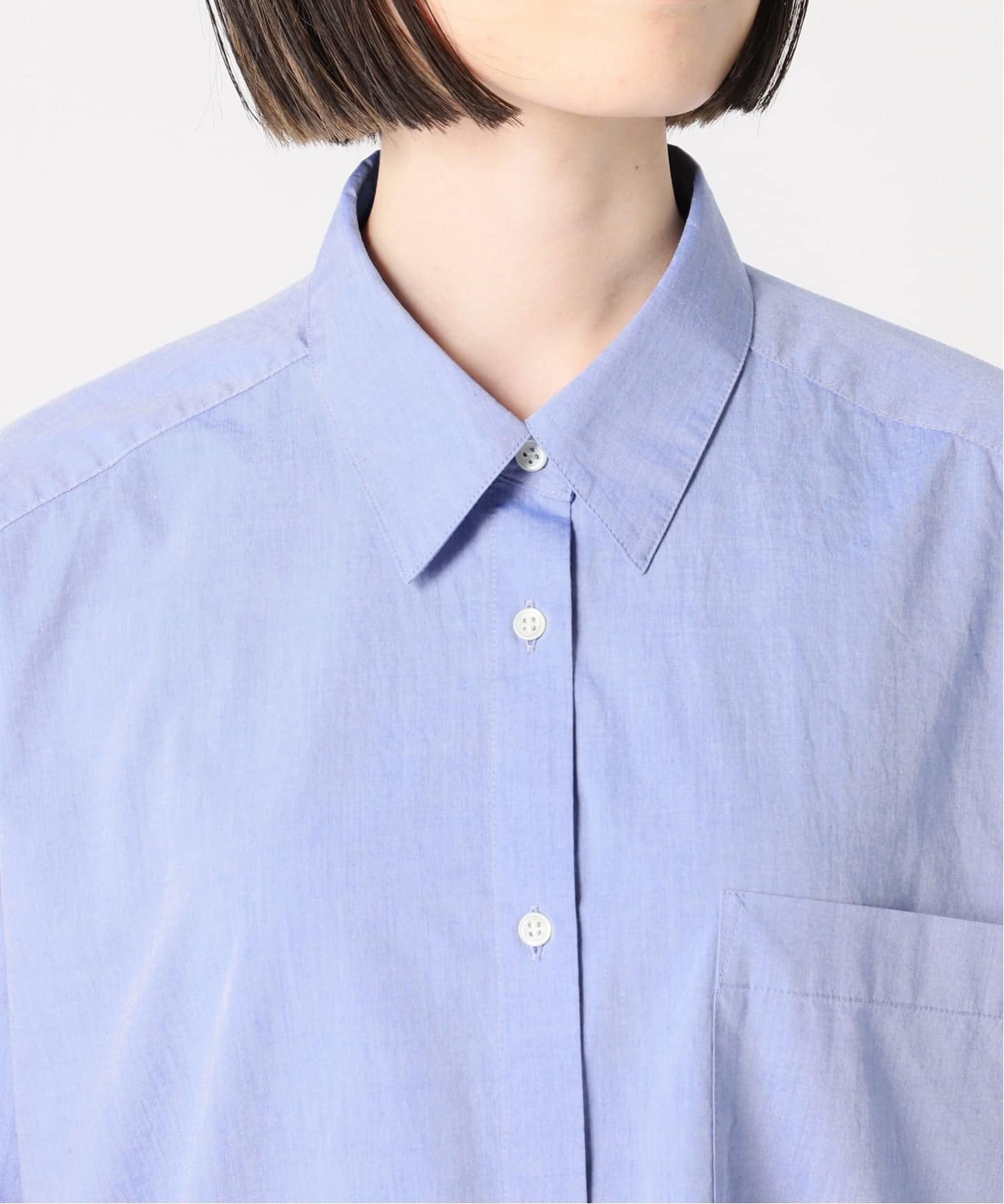 Spick & Span｜《WEB限定 / 追加2》50コットンオーバーシャツ