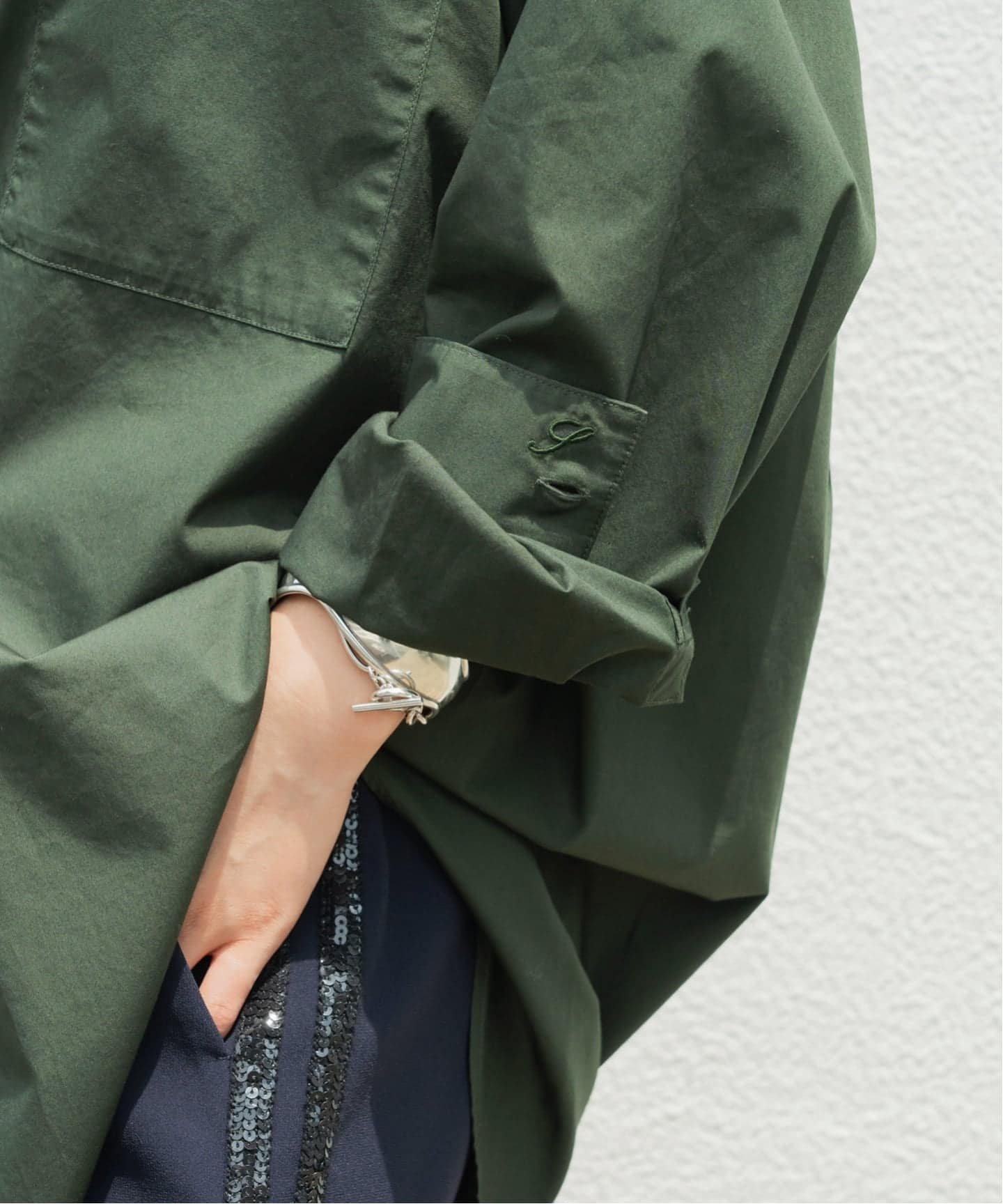 Spick & Span｜《WEB限定 / 追加2》50コットンオーバーシャツ