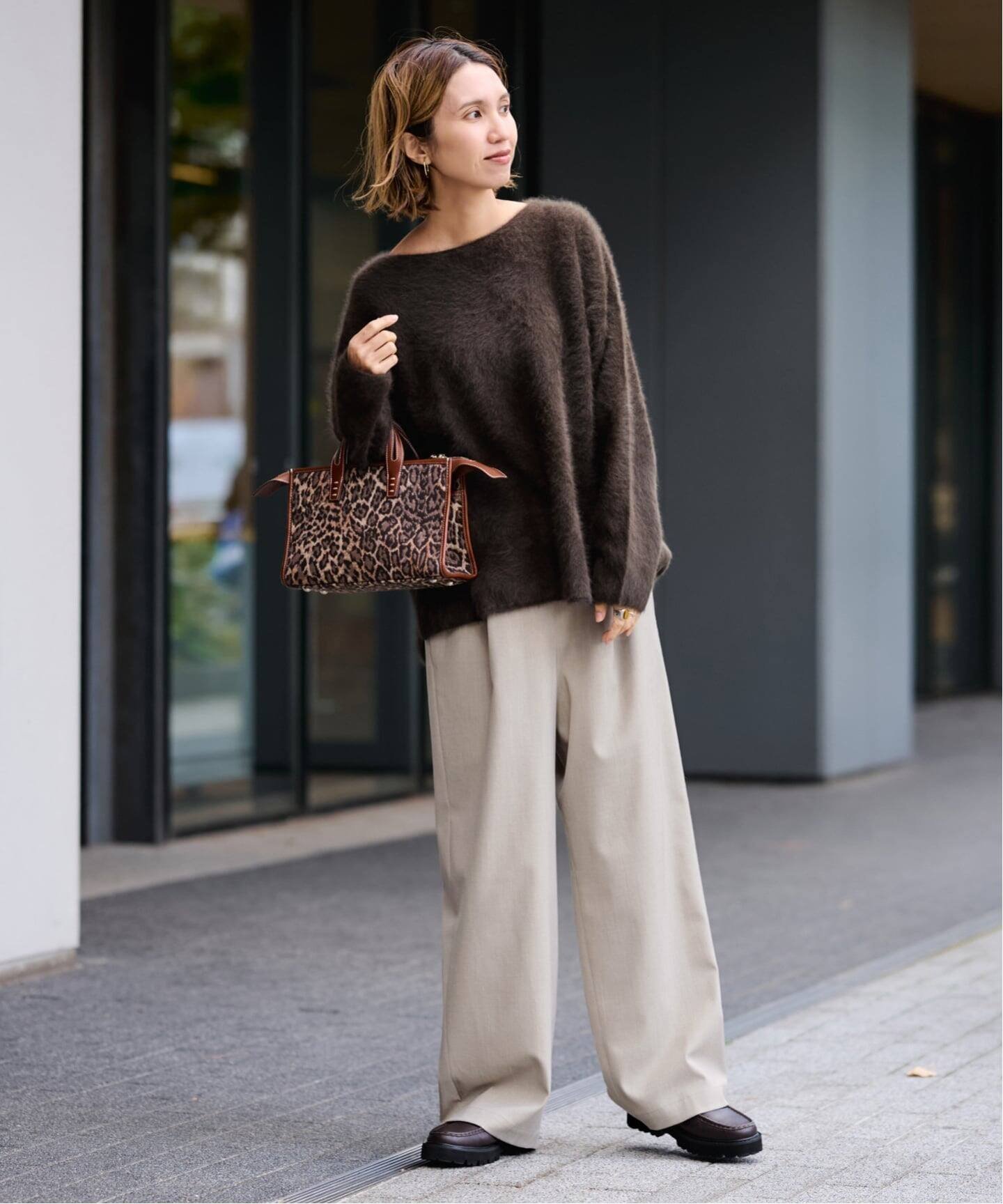 FRAMeWORK｜≪追加≫FOX/CASHMERE ボートネック プルオーバー3