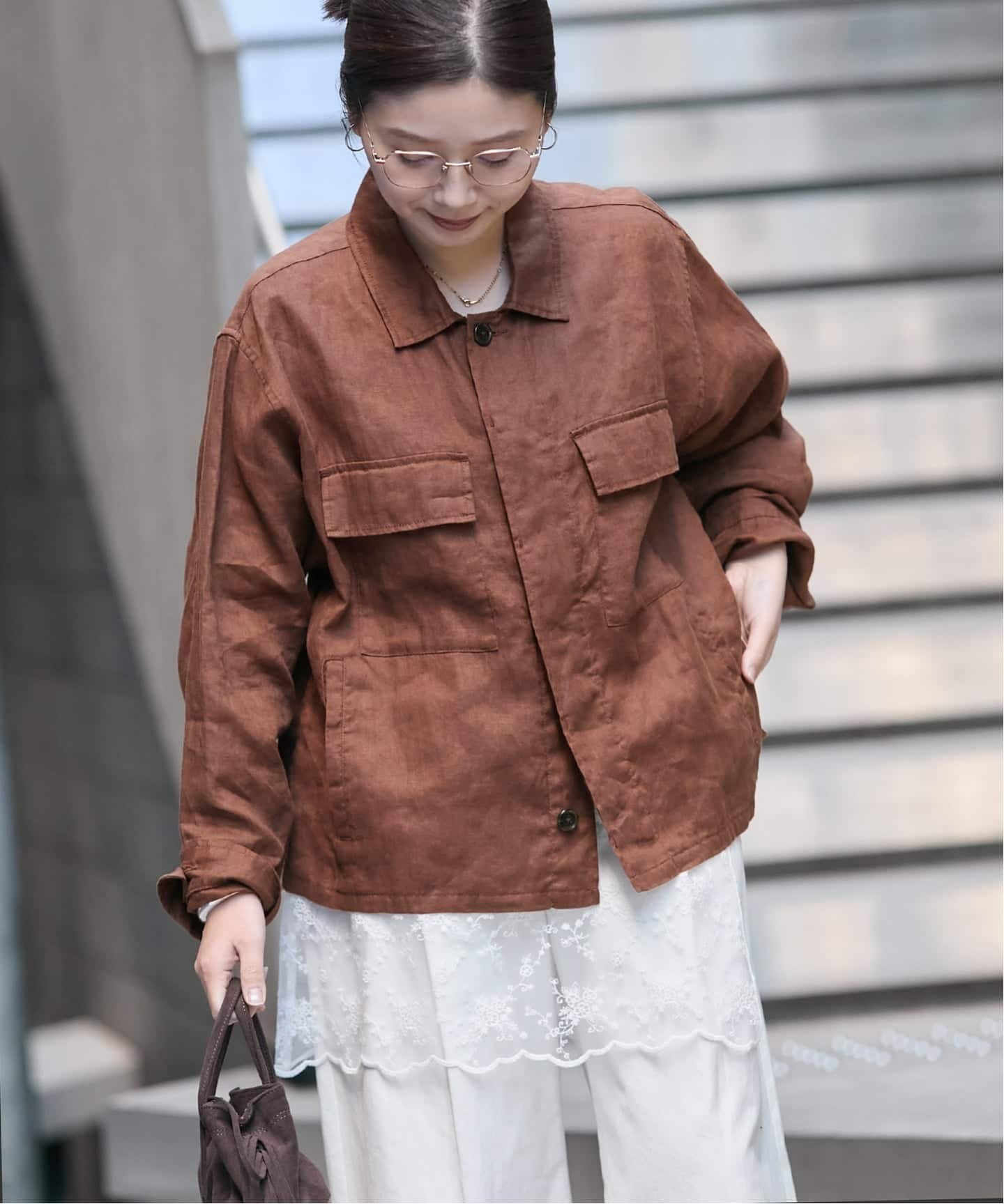 JOURNAL STANDARD｜《追加予約》リネンミリタリージャケット | Rakuten