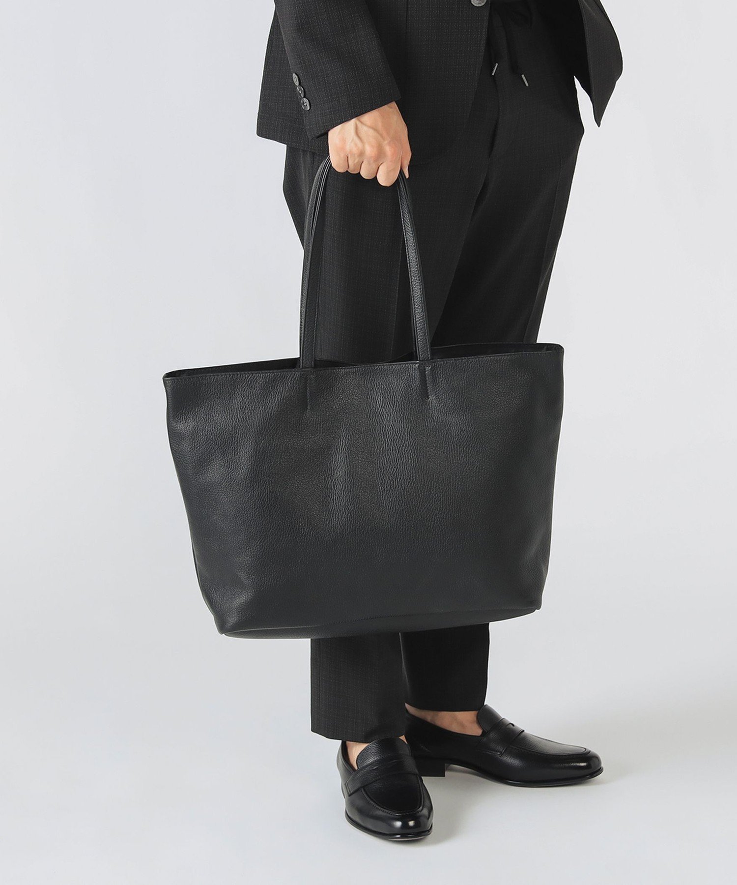 BEAMS HEART｜レザー トートバッグ(A4サイズ収納可能) | Rakuten