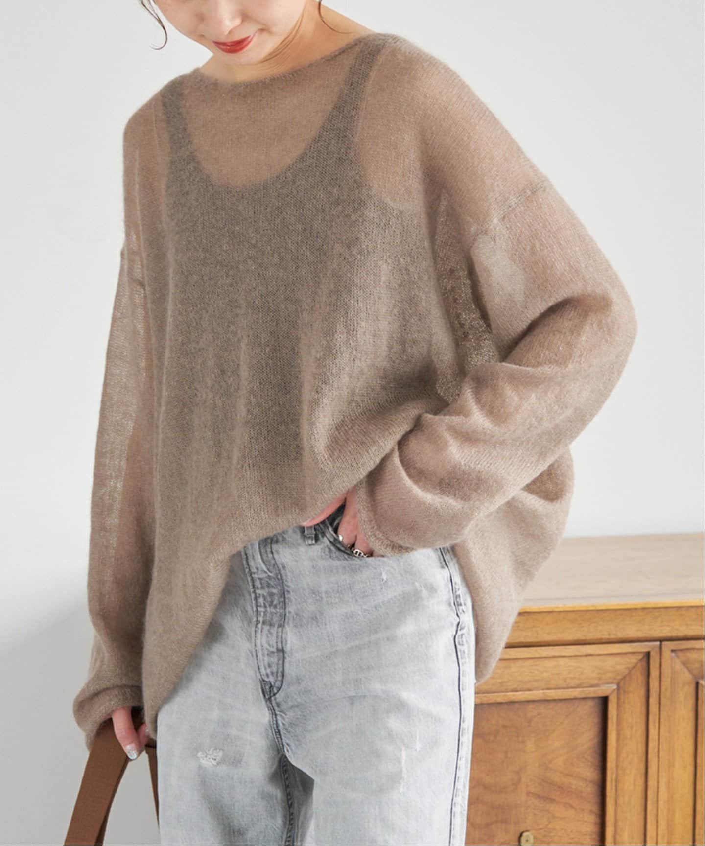 Spick & Span｜《WEB限定カラー有り / 追加》ルーズモヘヤMIXボート