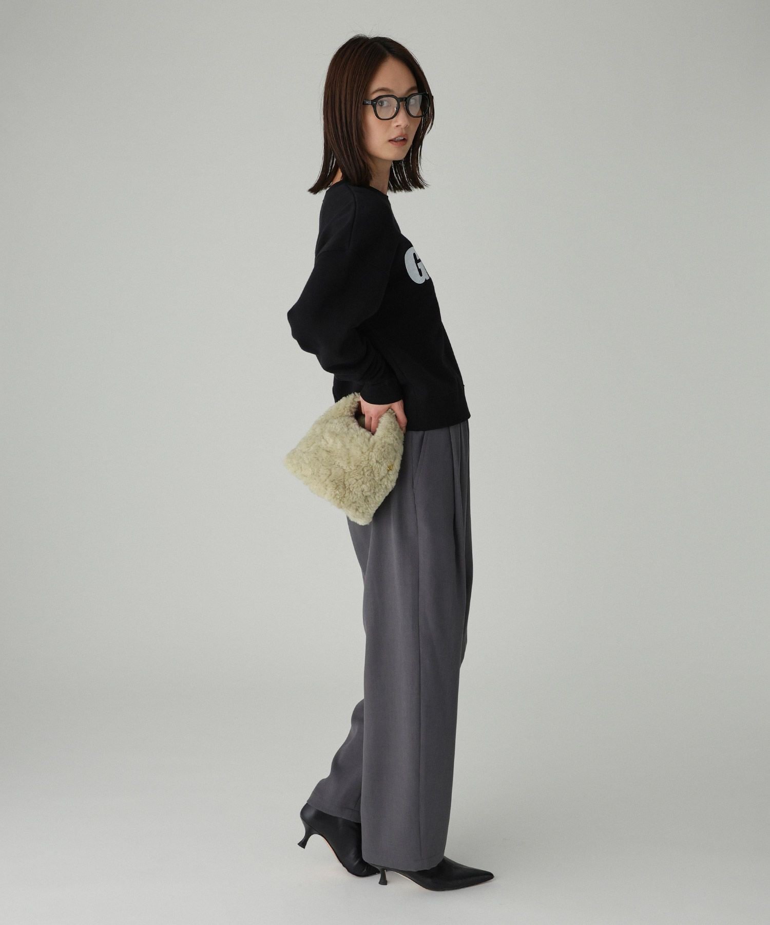 BABYLONE｜【柳橋唯さん×81BRANCAコラボアイテム】ロゴスウェット