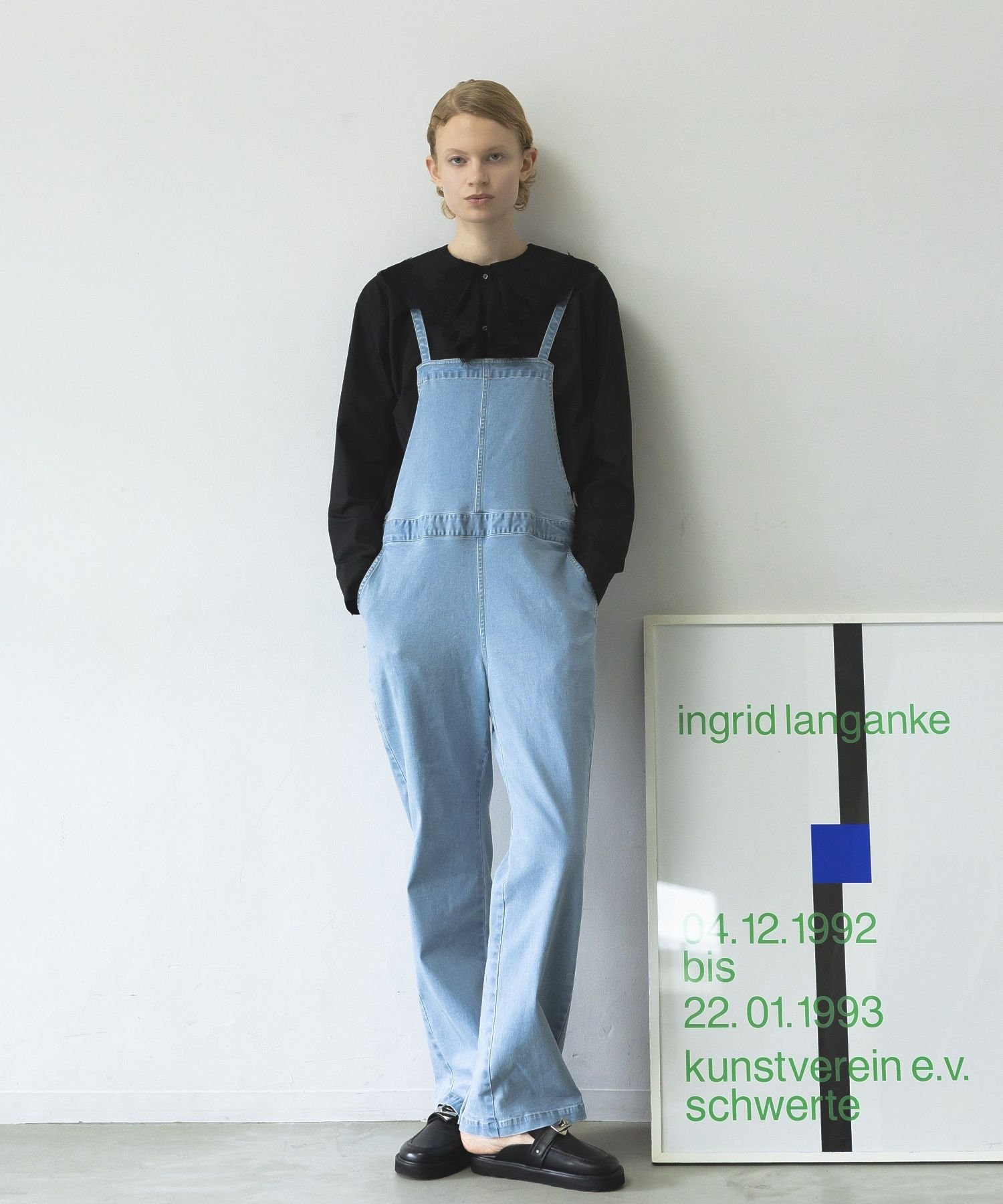 GARAGE OF GOOD CLOTHING｜フロントZIPデニムサロペット | Rakuten