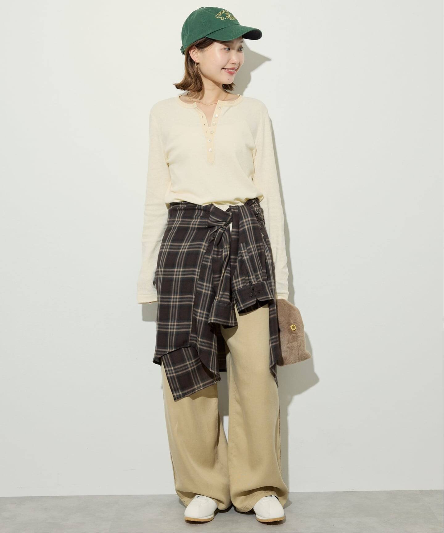 SLOBE IENA｜《追加》ビエラチェックルーズシャツ | Rakuten Fashion