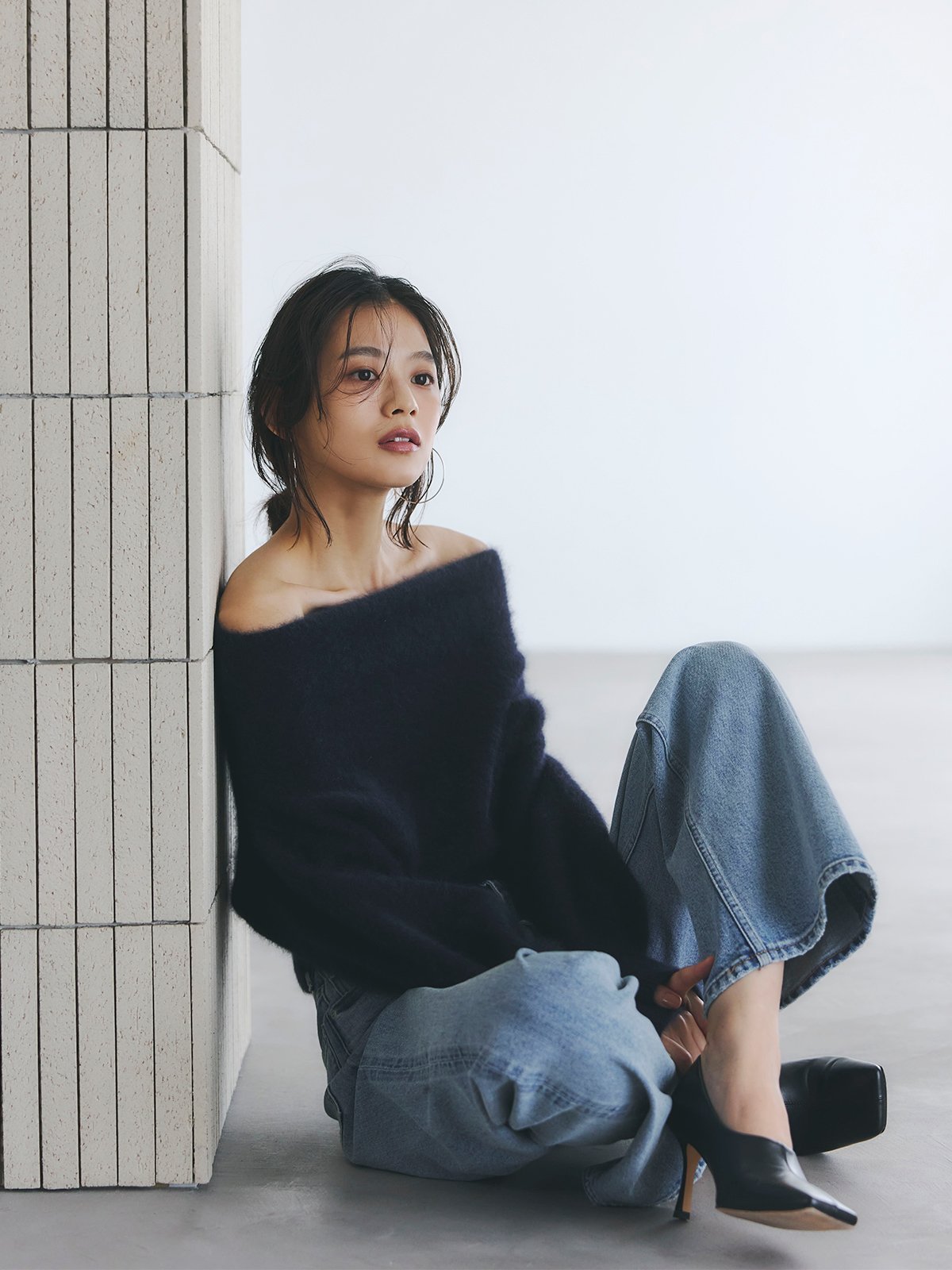 anuans｜ラクーンフォックスオフショルニットプルオーバー | Rakuten