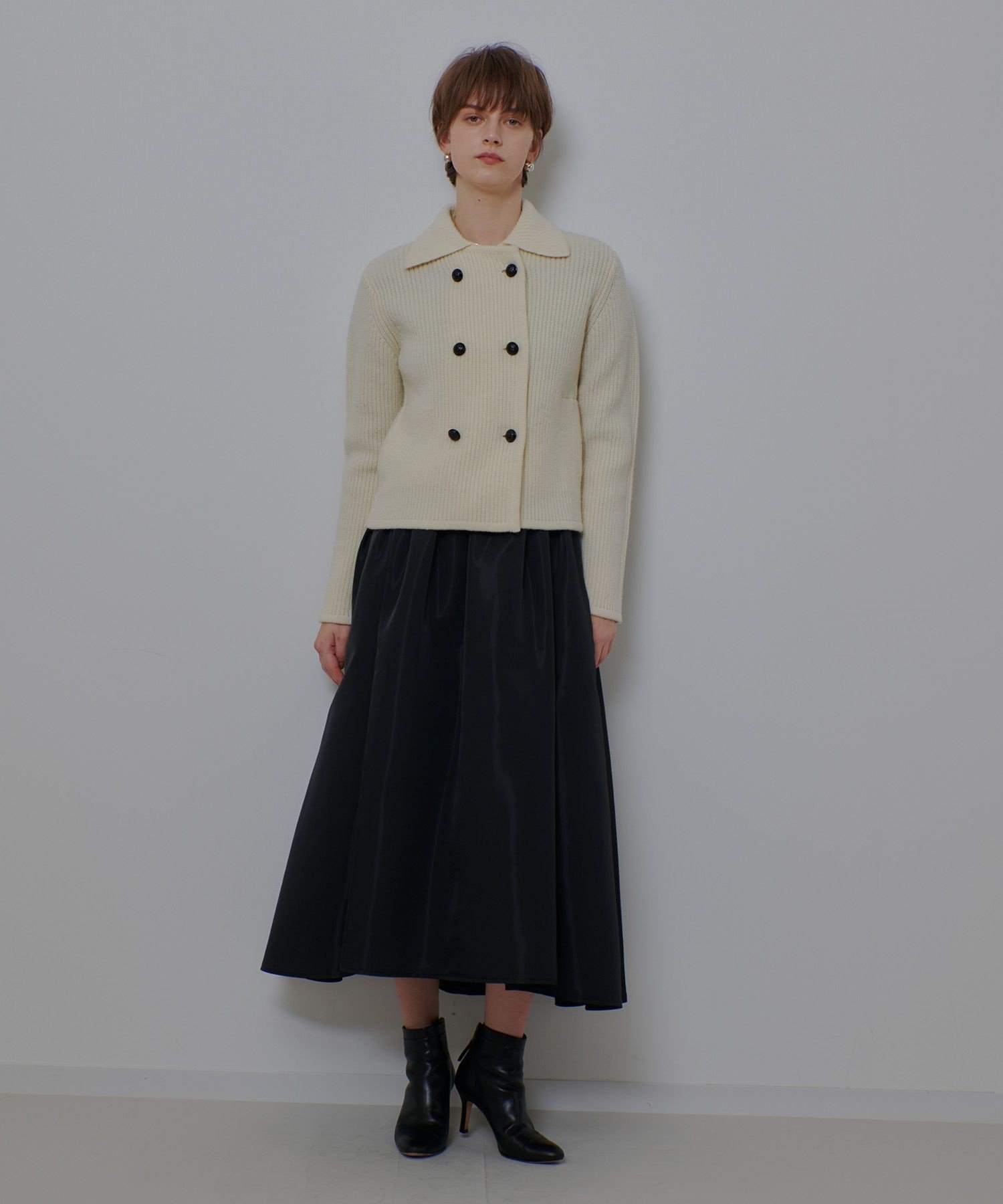 allureville｜片畦ニットジャケット | Rakuten Fashion(楽天