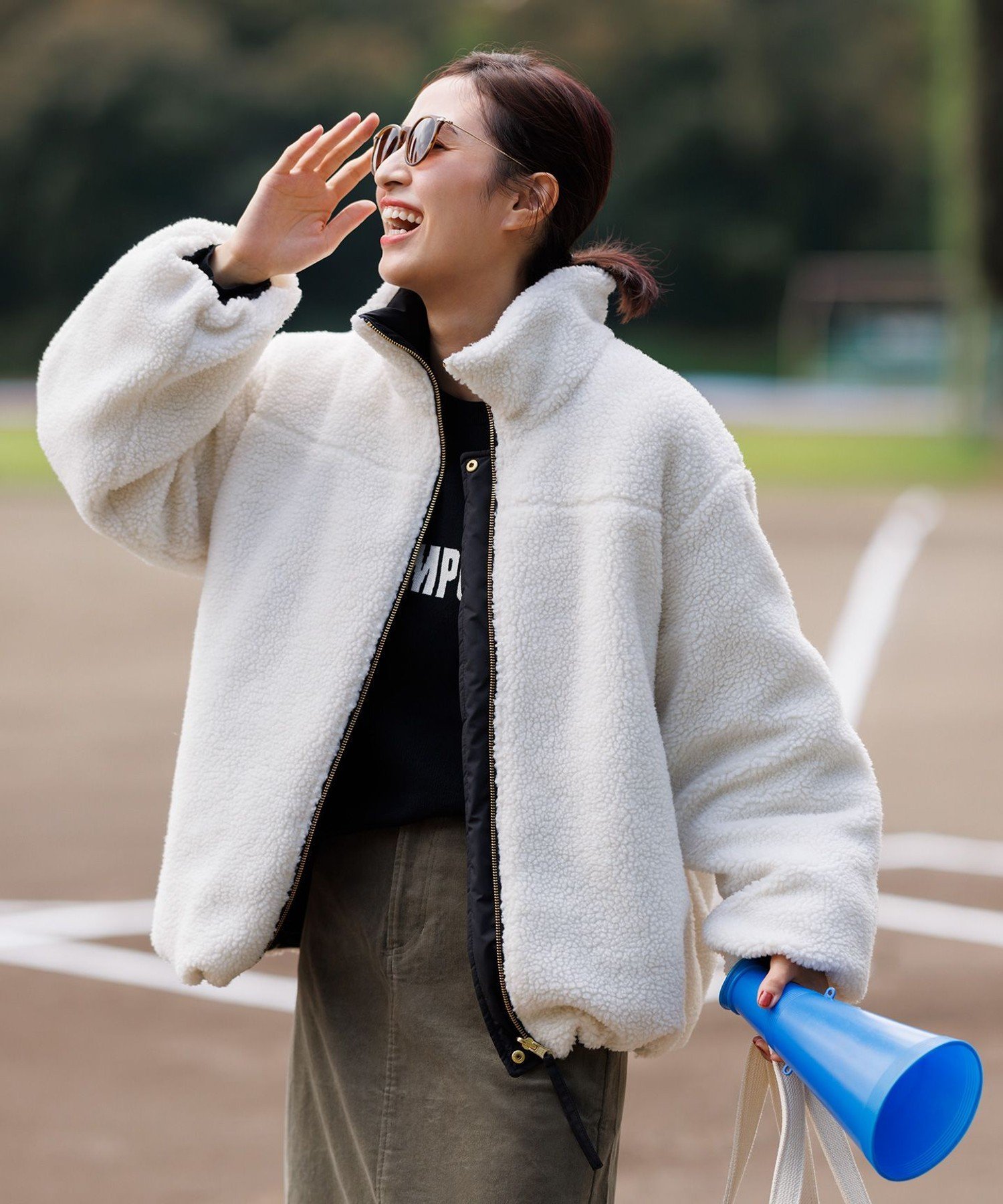 UNFILO｜【TAION×UNFILO】リバーシブルボアダウン | Rakuten Fashion