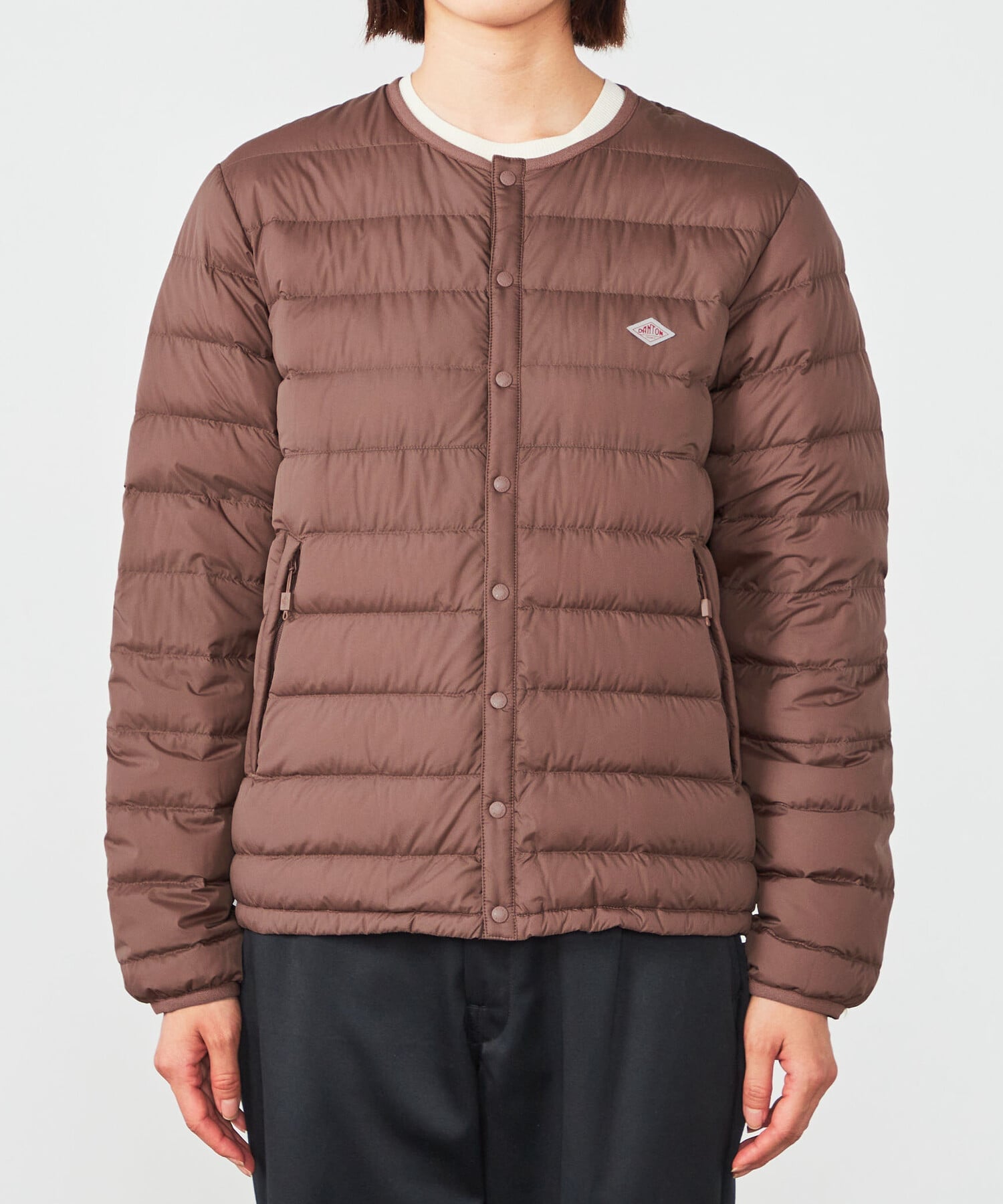 Bshop｜DANTON | クルーネック インナーダウンジャケット WOMEN