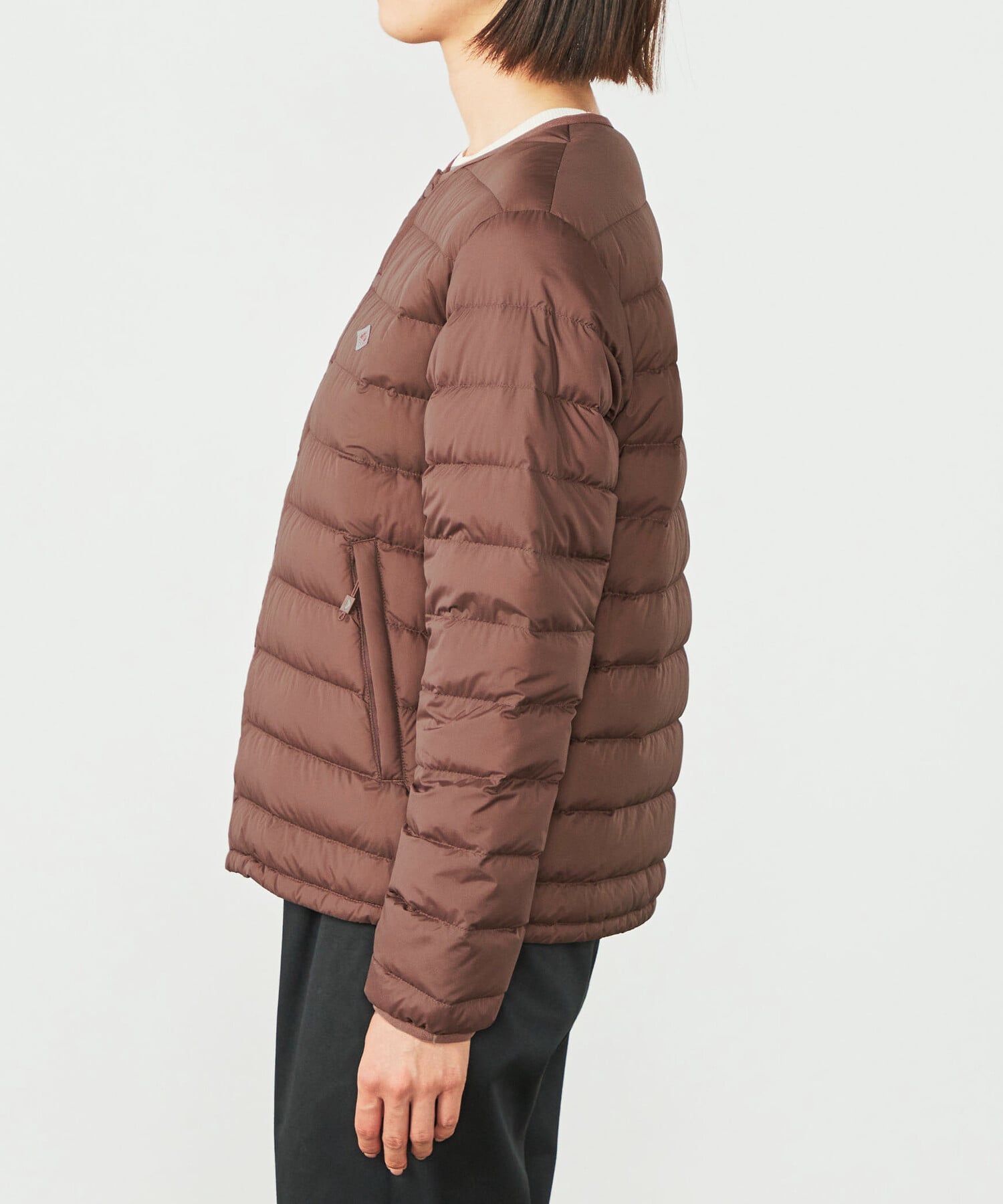 Bshop｜DANTON | クルーネック インナーダウンジャケット WOMEN