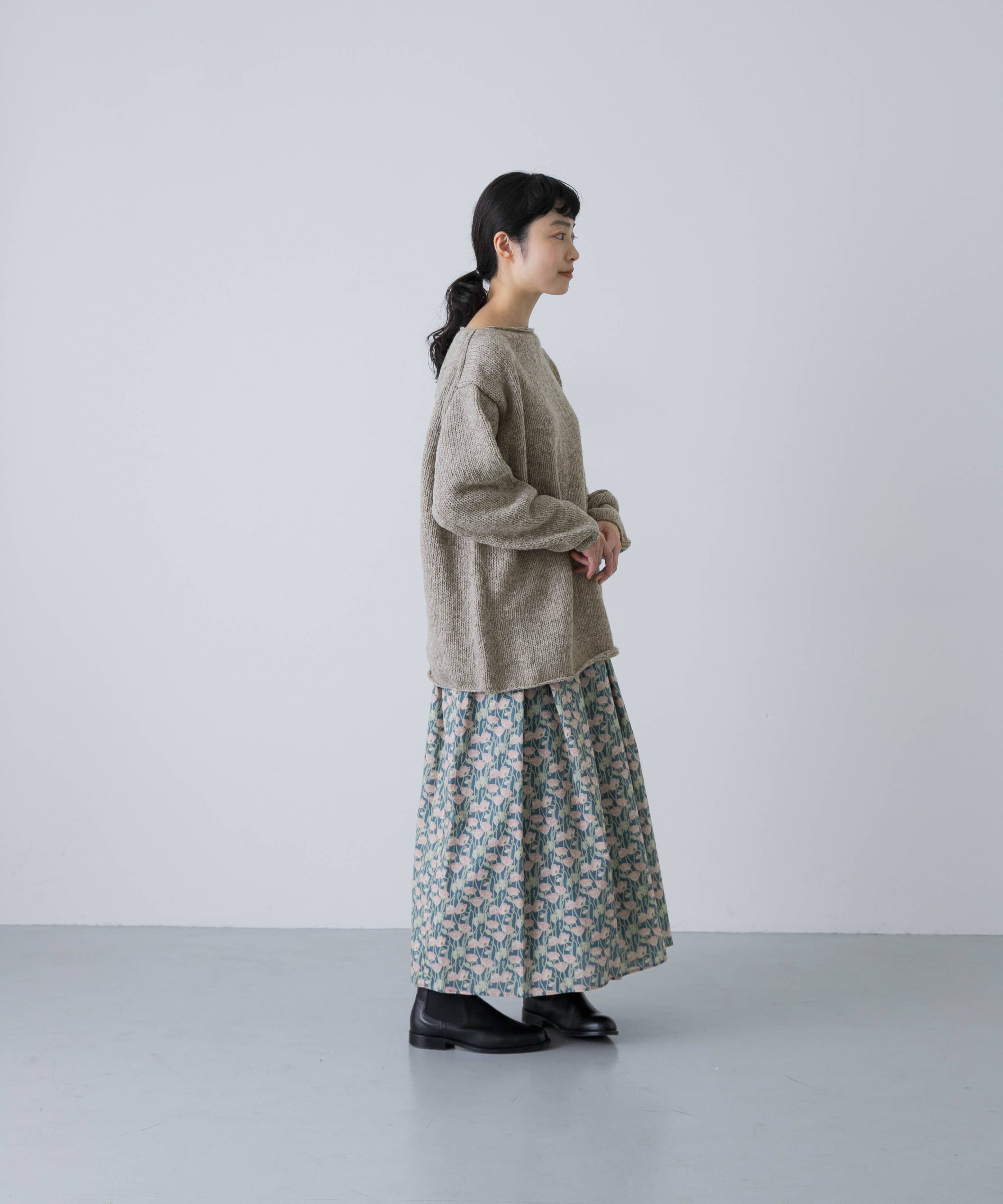 かぐれ｜『2サイズ展開』ペルーボートネックニット | Rakuten Fashion