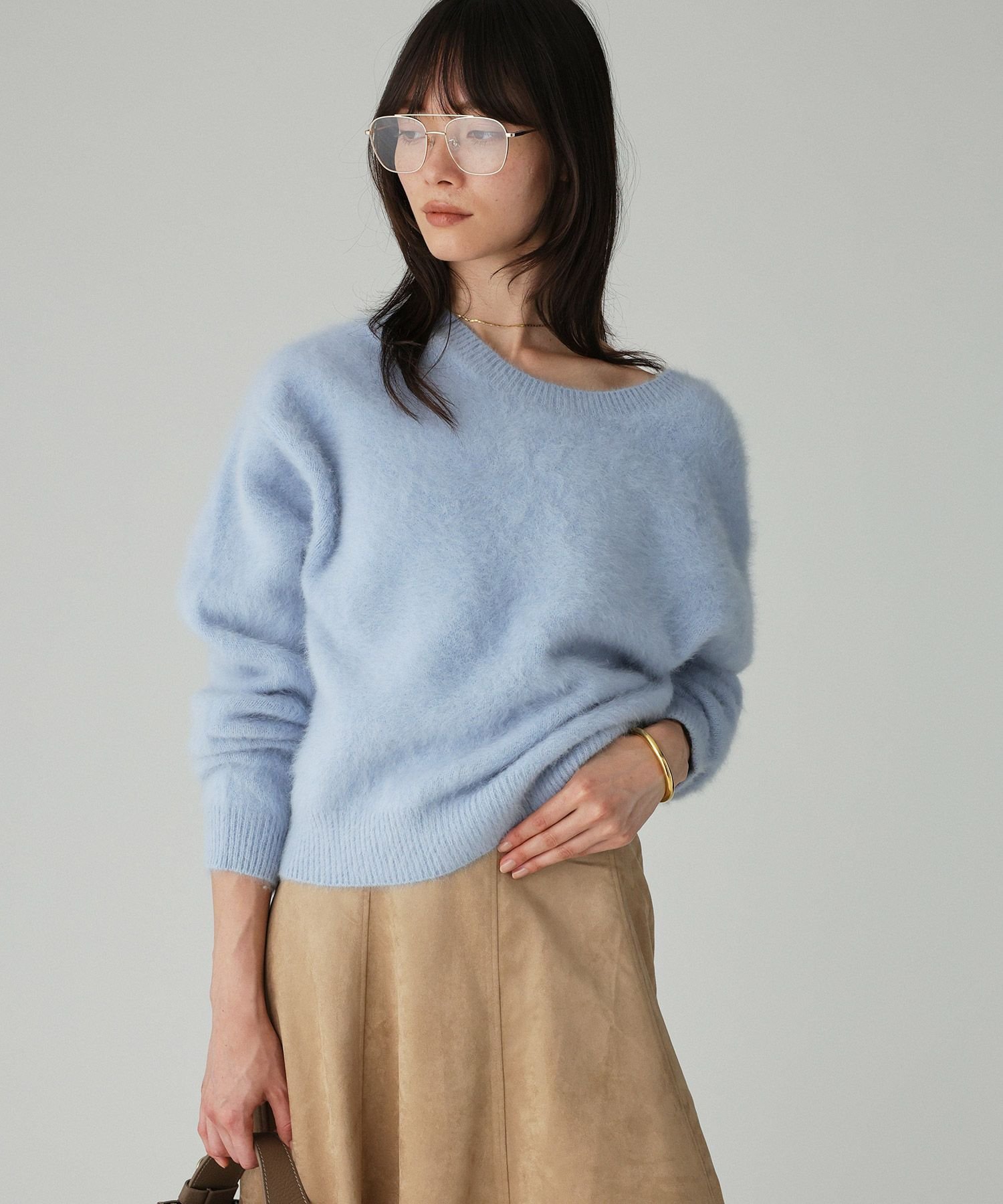 BABYLONE｜FOXカシミヤ2WAYプルオーバー | Rakuten Fashion(楽天