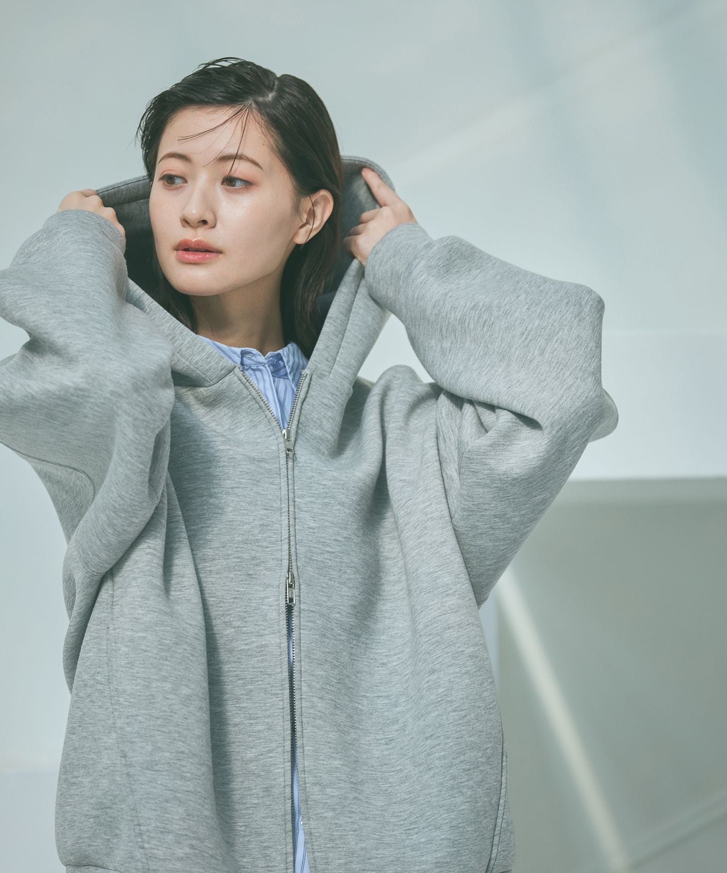 LAKOLE｜ダンボールZIPパーカー | Rakuten Fashion(楽天ファッション