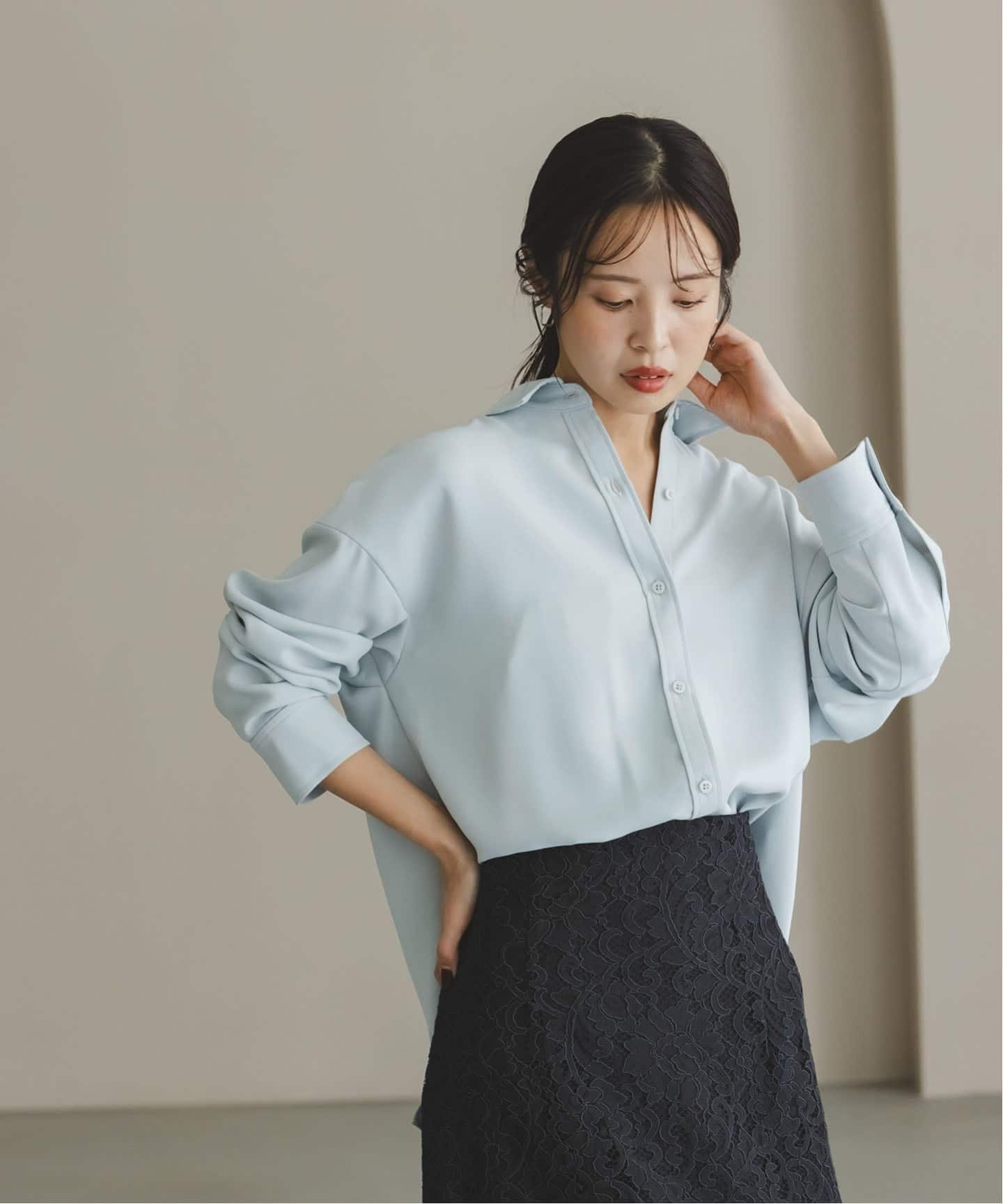 NOBLE｜《追加》シーズンカラープレーンシャツ14 | Rakuten Fashion